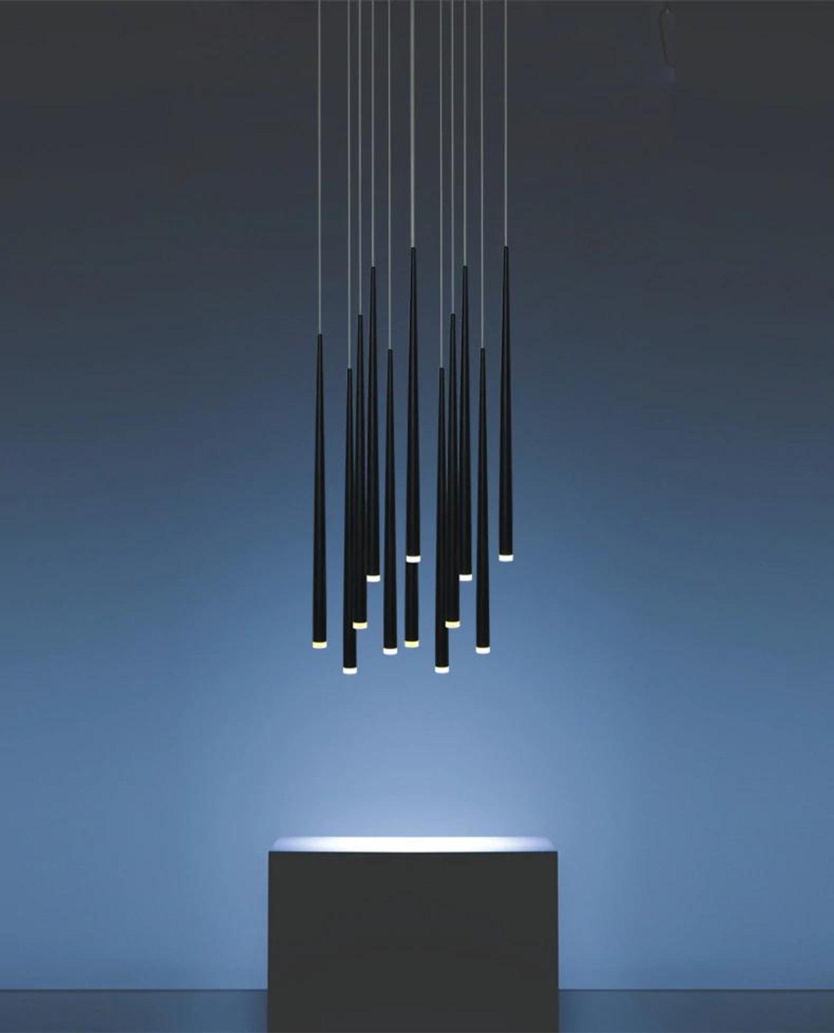 Slender Cone Chandelier - Blowlighting