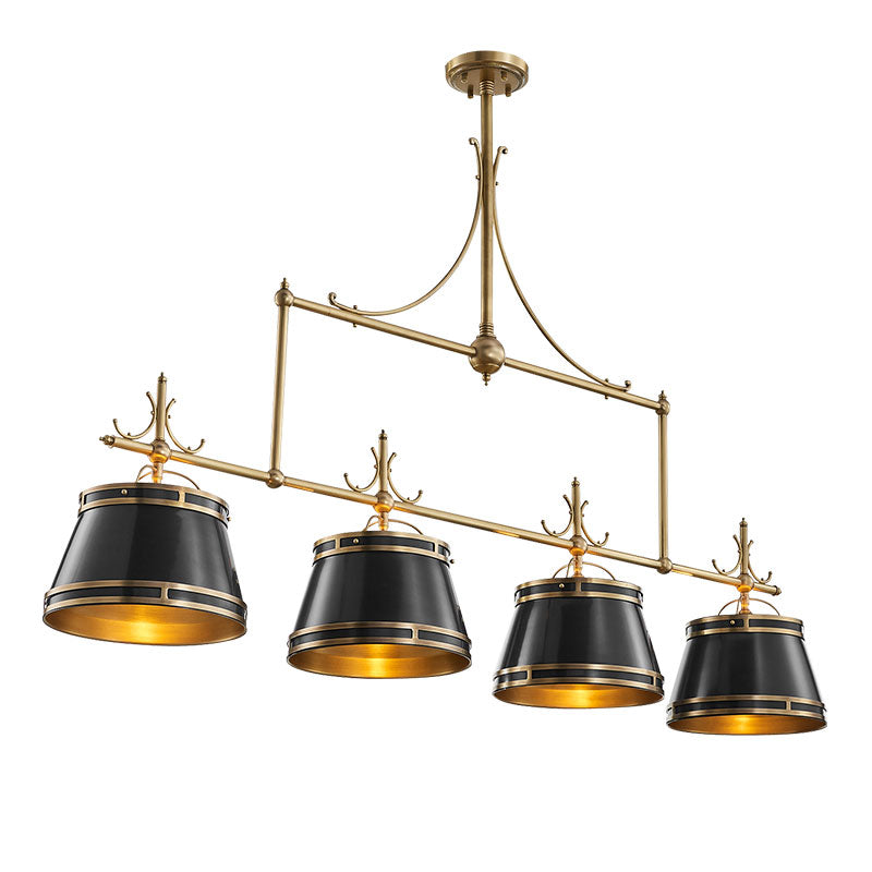Ulphaion Vintage Industrie Messing Kronleuchter-Letslighting