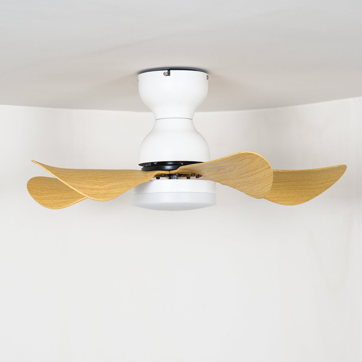 Callen Holz Deckenventilatorleuchte, Walnussholzmaserung Ausführung