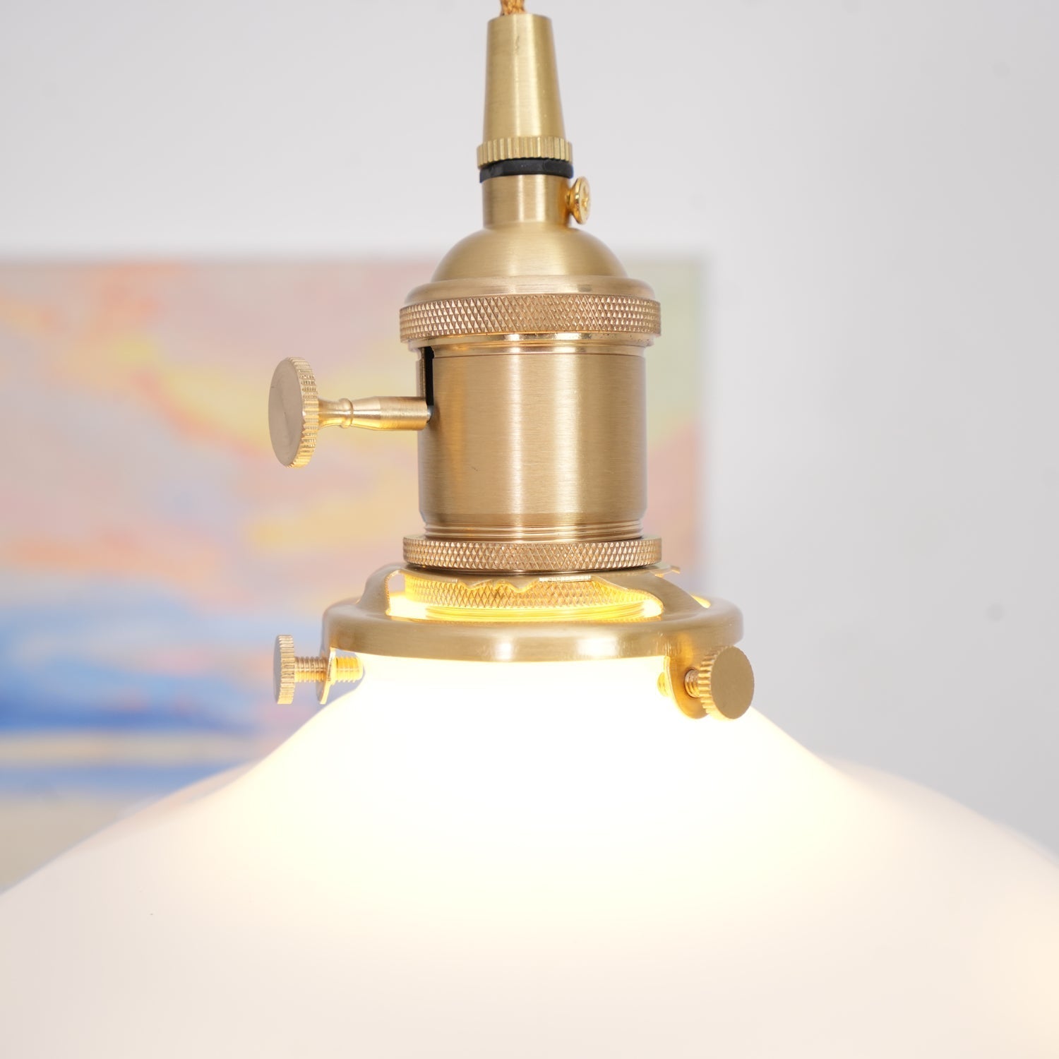 Small Floral Pendant Lamp - Blowlighting