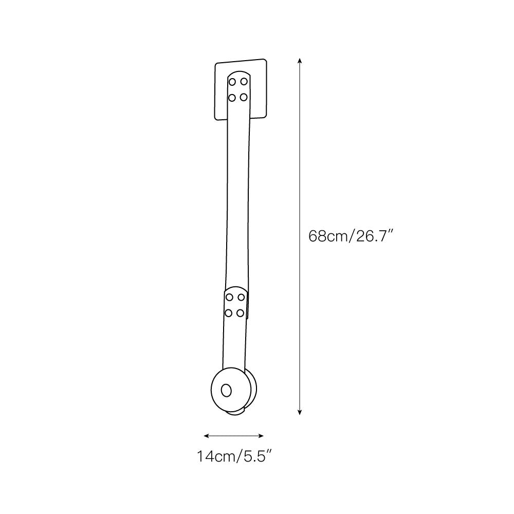 Evsore Modern Minimalist LED Leather Alabaster Sconce Wall Lamp - Letslighting
