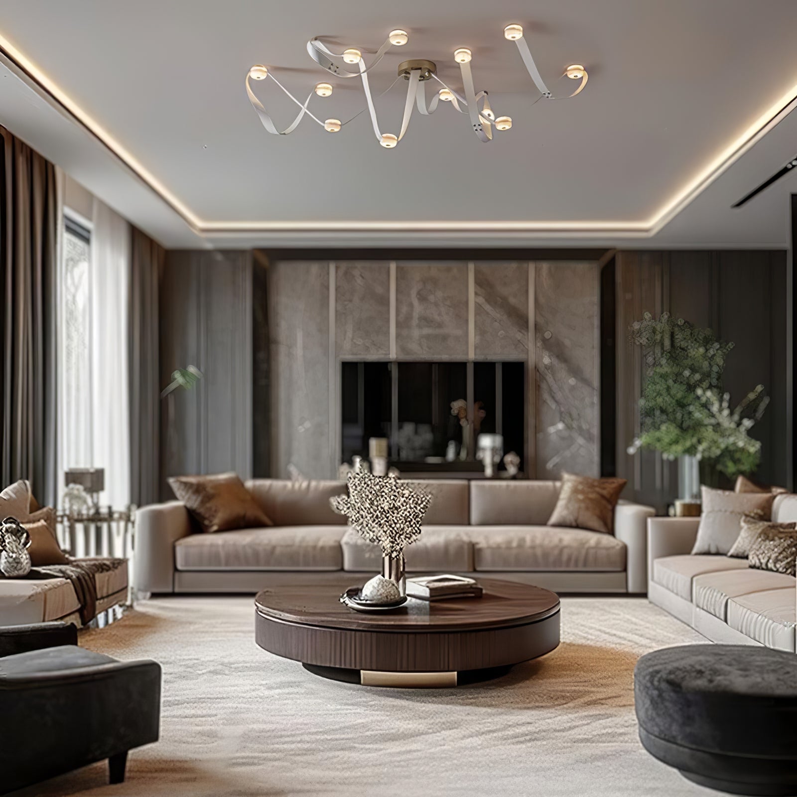 Aeliana Alabaster Pendant Light - Neutralighting