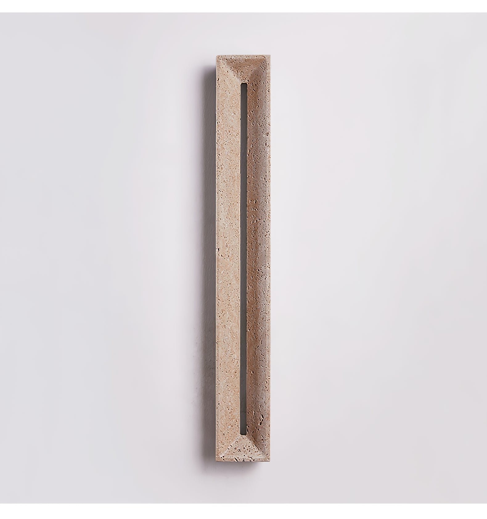 Anoren Minimalist Travertine Wall Light - Neutralighting