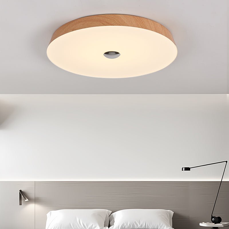 Ceshaora Moderne Minimalistische Holzmaserung Deckenleuchte-Letslighting