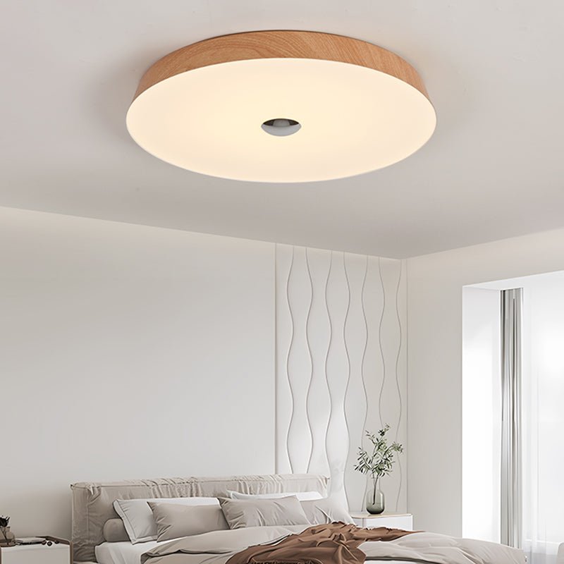 Ceshaora Moderne Minimalistische Holzmaserung Deckenleuchte-Letslighting