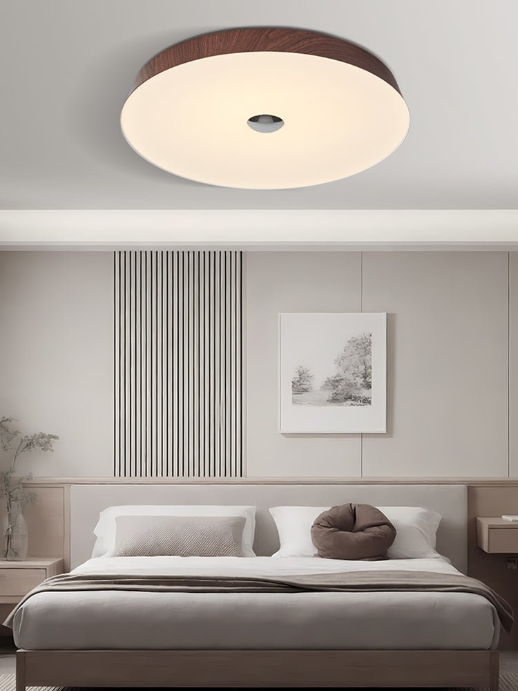 Ceshaora Moderne Minimalistische Holzmaserung Deckenleuchte-Letslighting