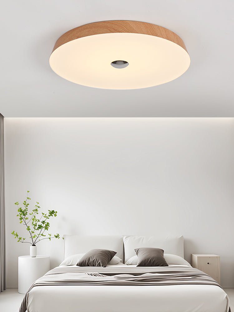 Ceshaora Moderne Minimalistische Holzmaserung Deckenleuchte-Letslighting