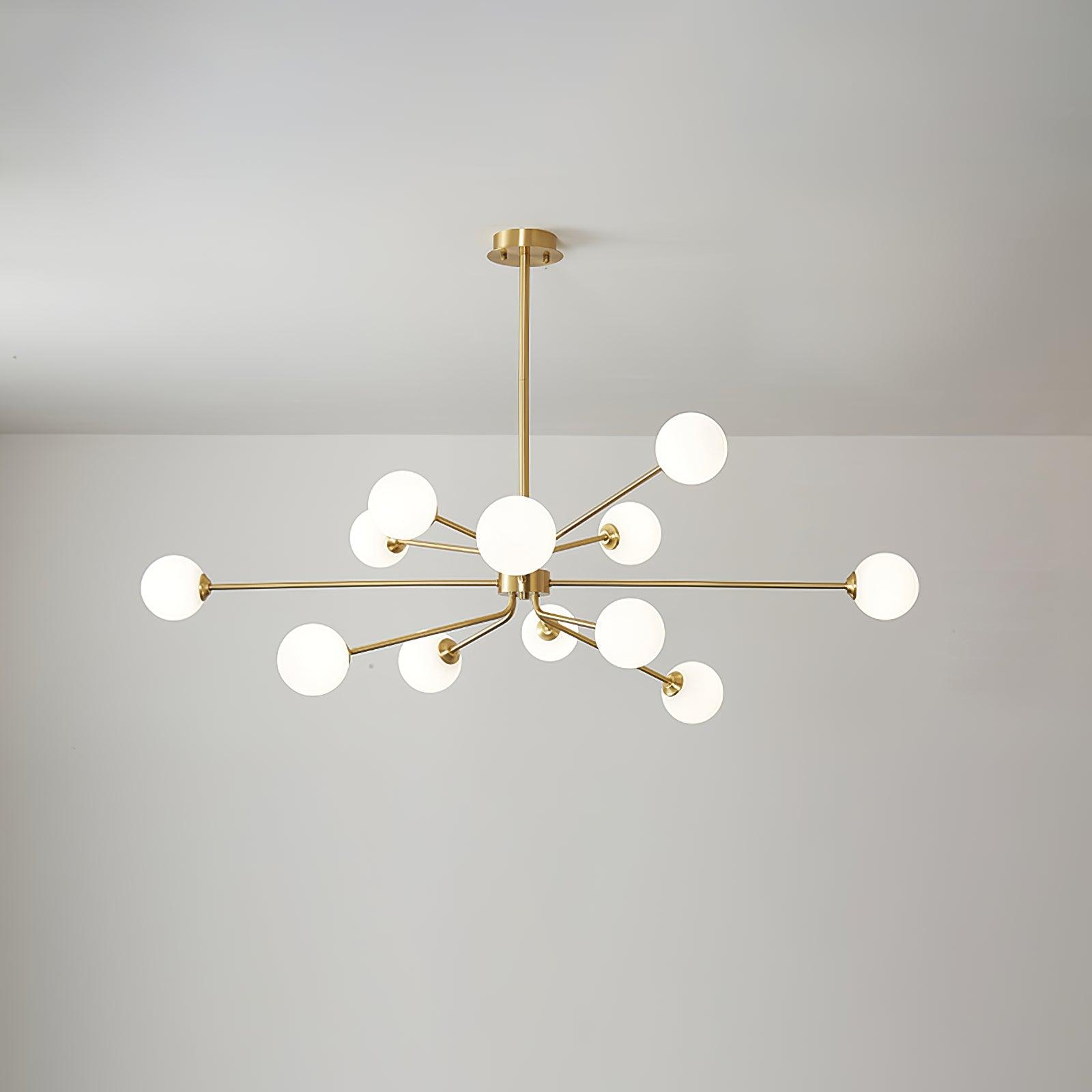 Solara Chandelier Arm Multi-Globe - Letslighting