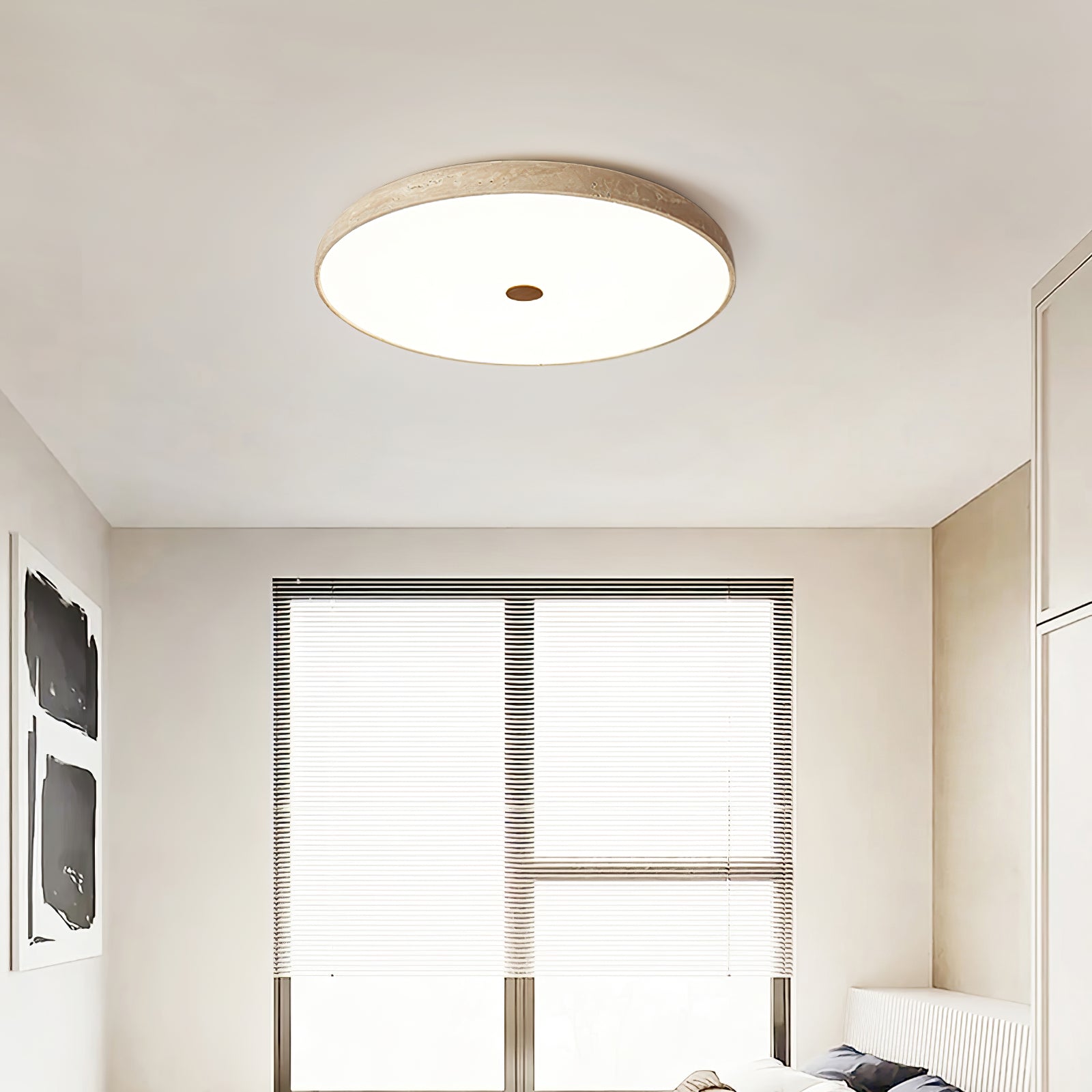 Orzoror Travertine Ceiling Light - Neutralighting