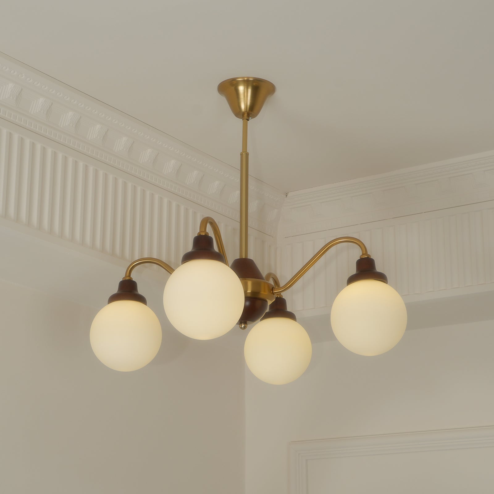 Aurelia Vintage Glas-Kronleuchter-Letslighting