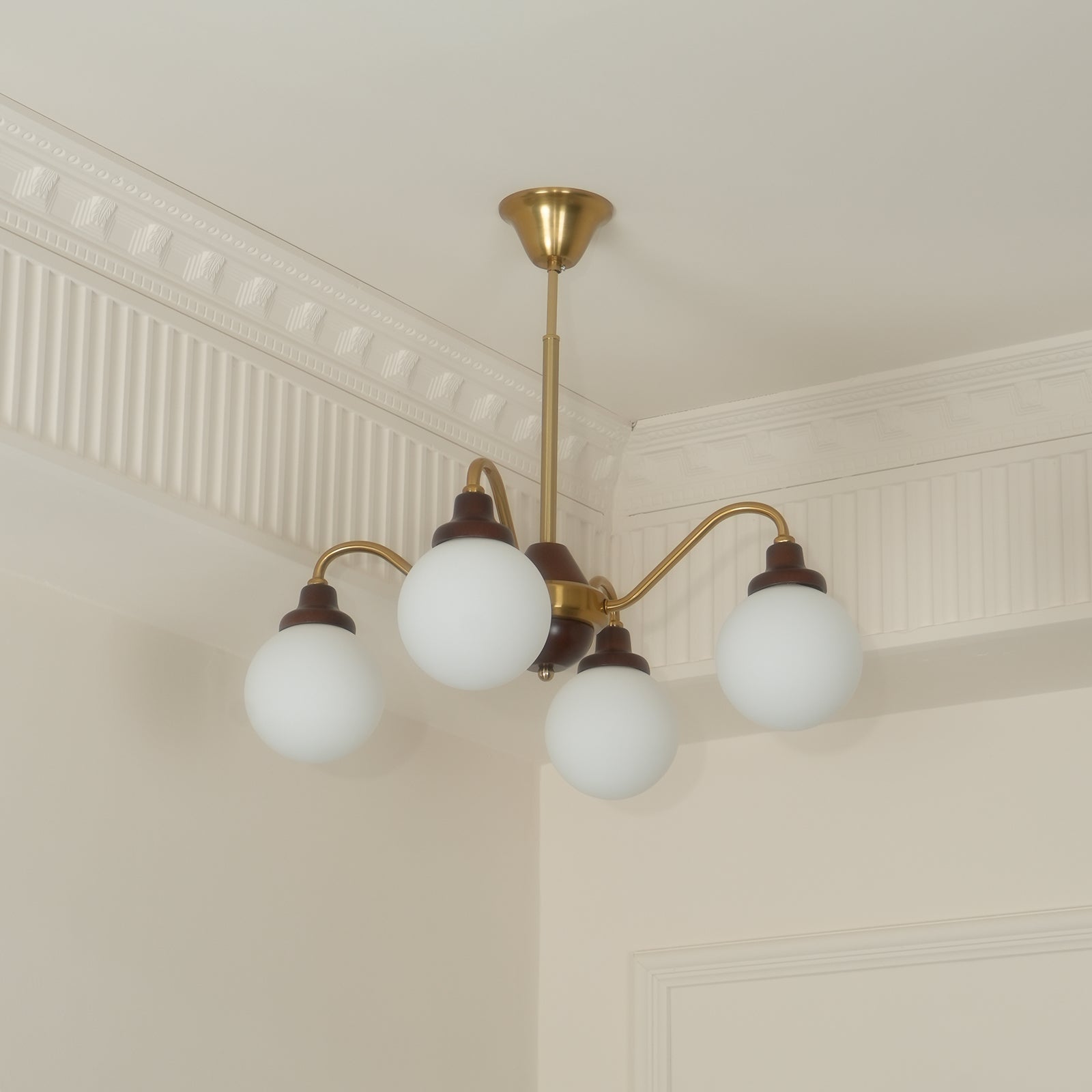 Aurelia Vintage Glas-Kronleuchter-Letslighting