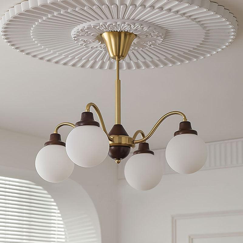 Aurelia Vintage Glas-Kronleuchter-Letslighting