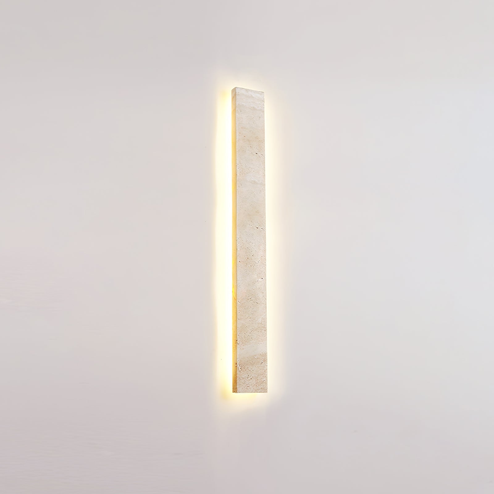 Olnorir Slim Rectangle Travertine Wall Light - Neutralighting