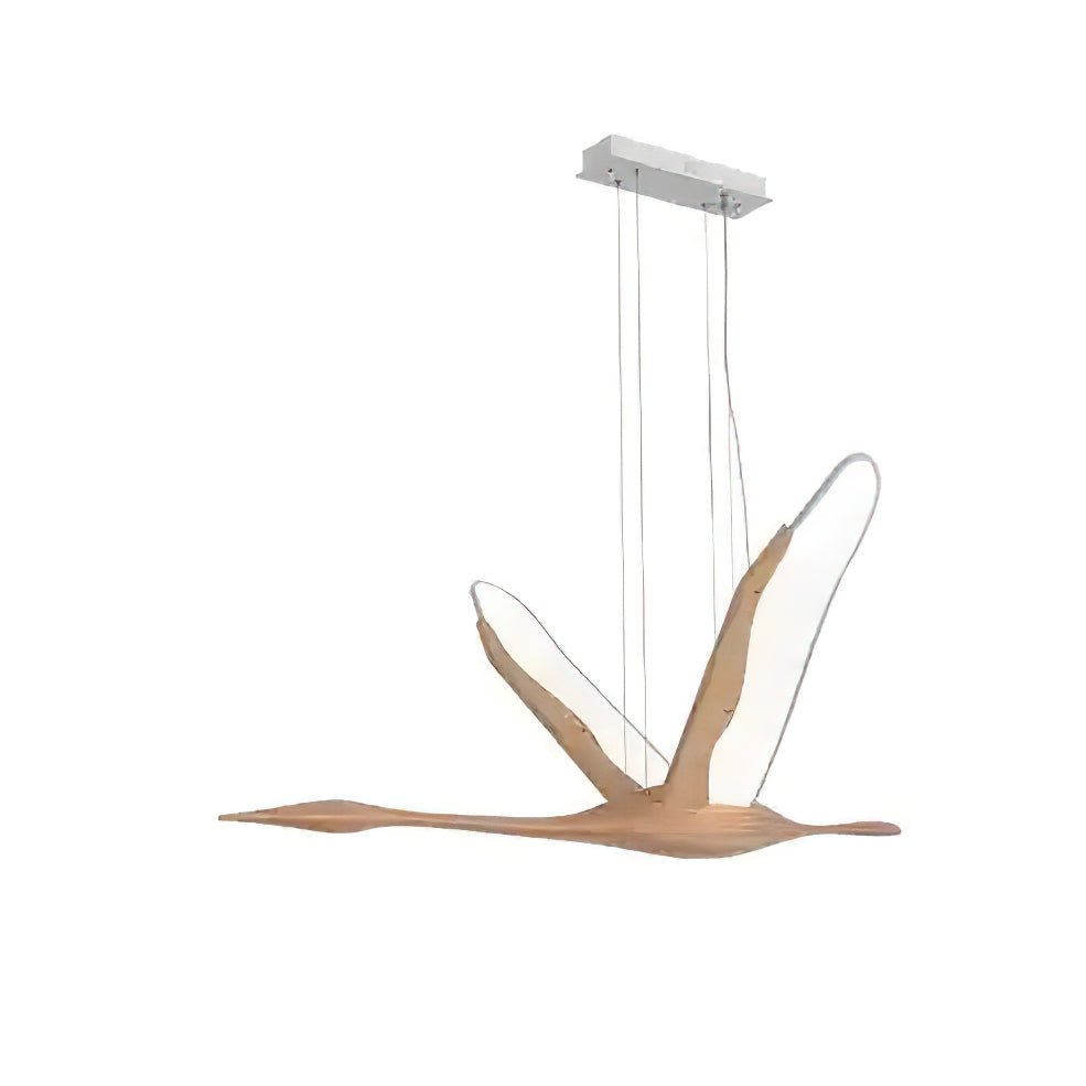 Flora Moderne Holz-Pendelleuchte-Letslighting