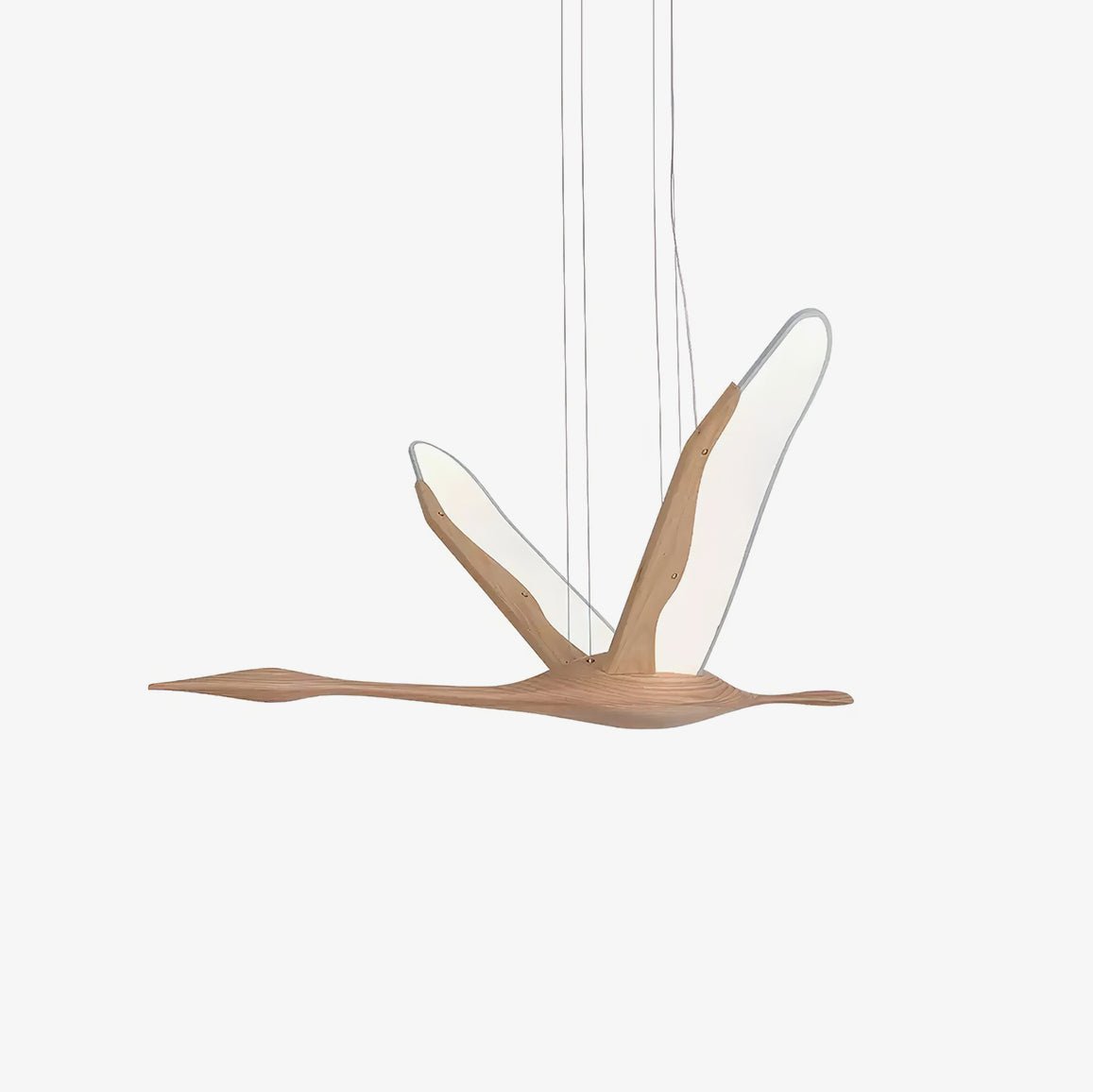 Flora Moderne Holz-Pendelleuchte-Letslighting
