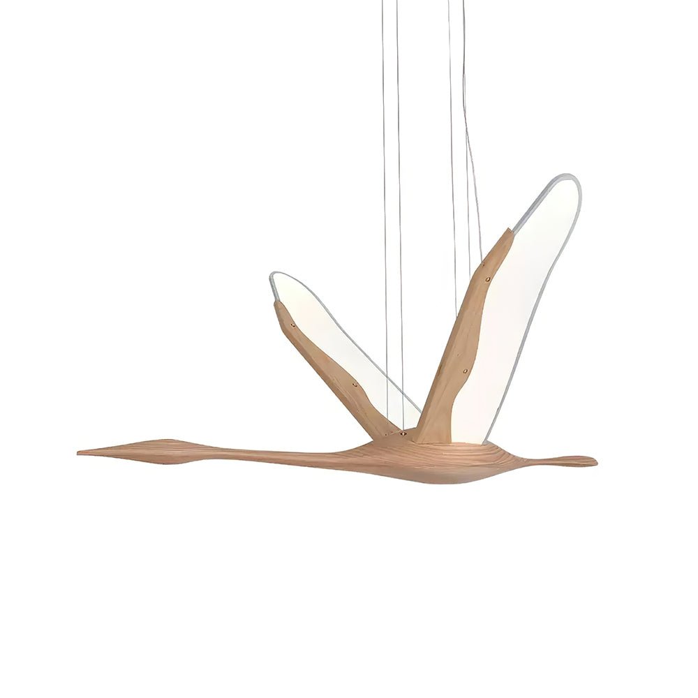 Flora Moderne Holz-Pendelleuchte-Letslighting
