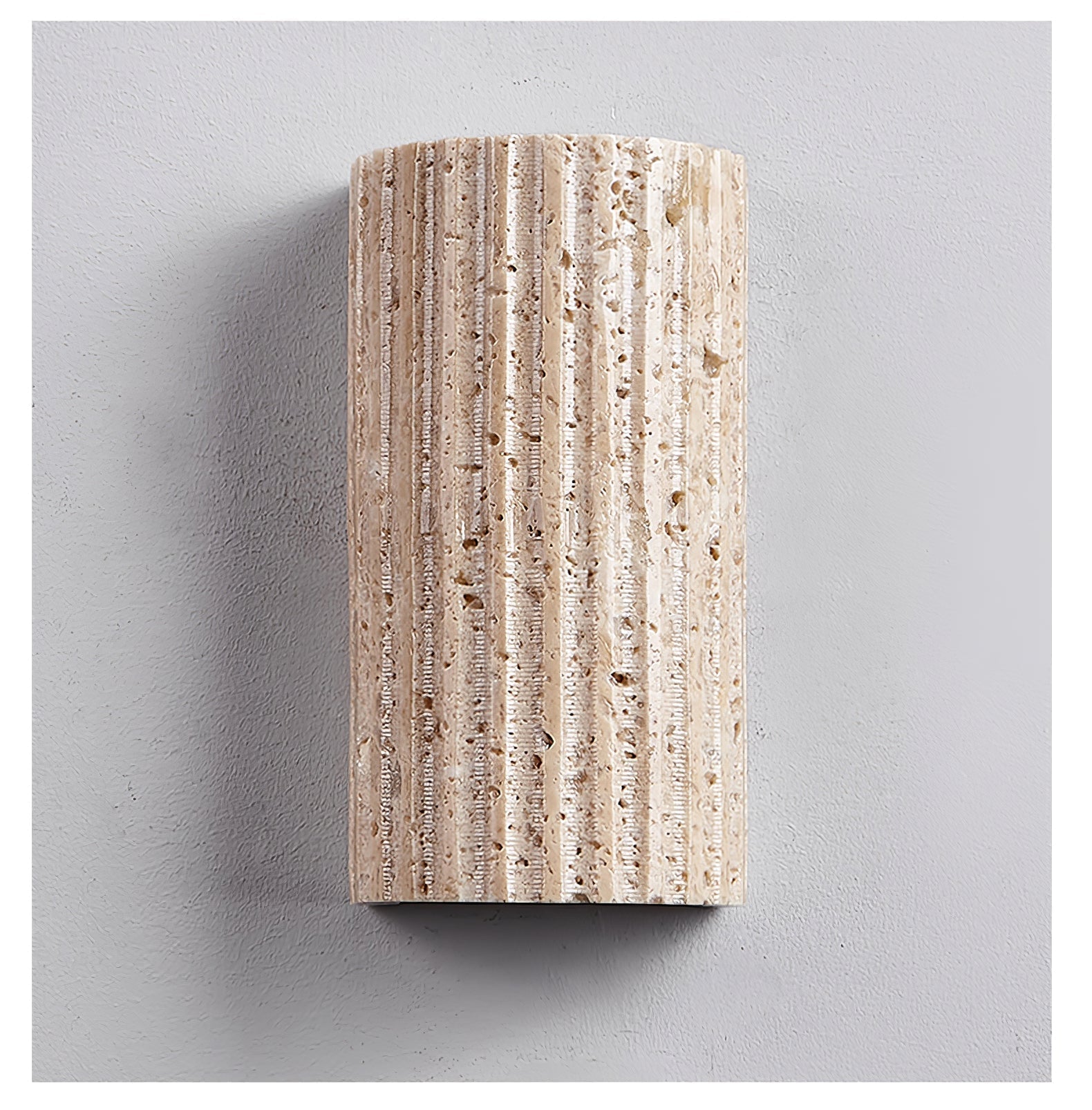 Sysilion Travertine Wall Light - Neutralighting