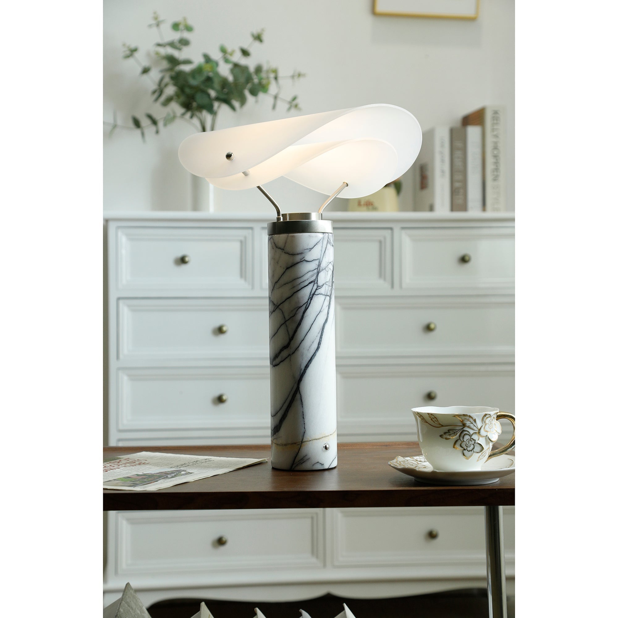 Sompex Marble Urban Minimalist Table Lamp-Letslighting