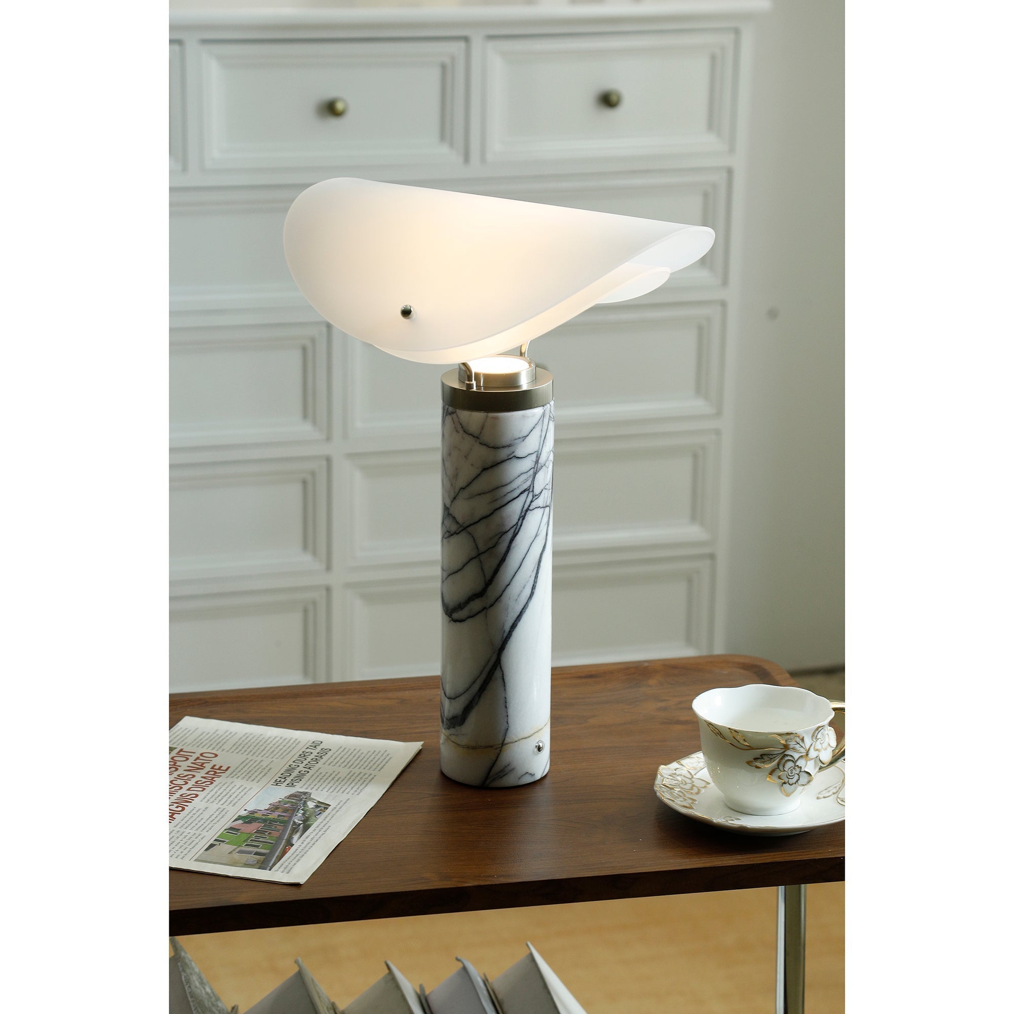 Sompex Marble Urban Minimalist Table Lamp-Letslighting