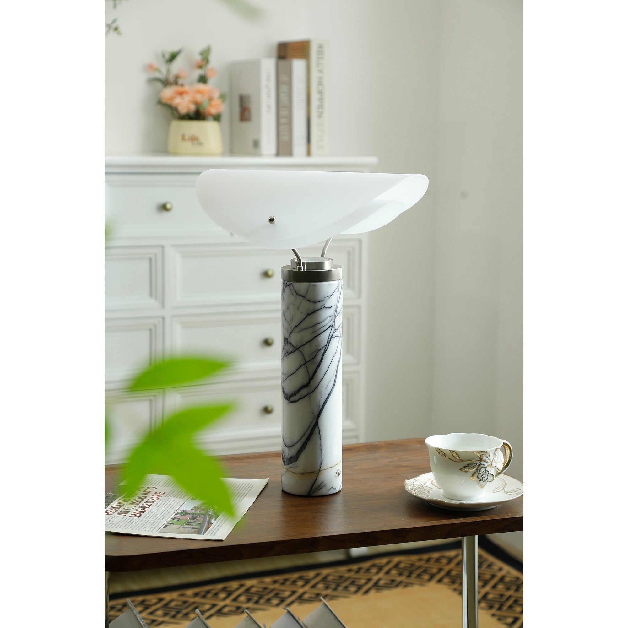 Sompex Marble Urban Minimalist Table Lamp-Letslighting