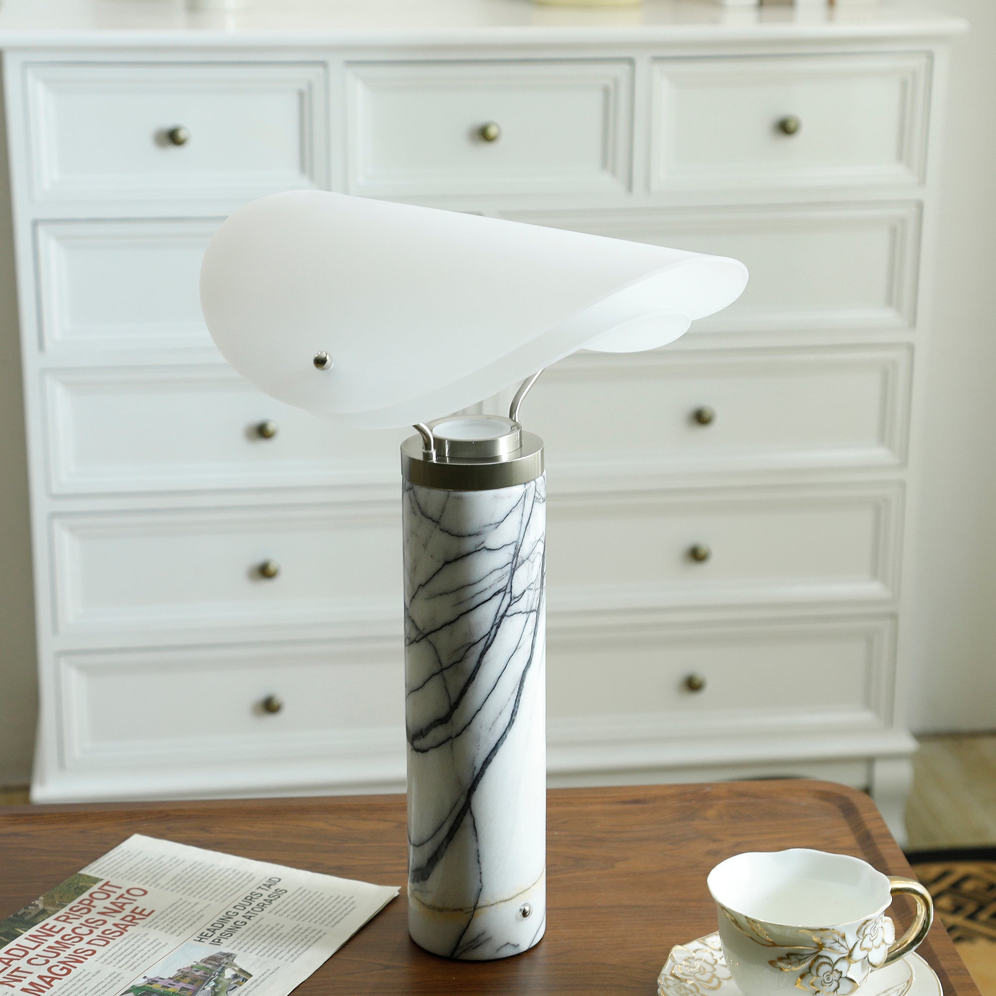Sompex Marble Urban Minimalist Table Lamp-Letslighting