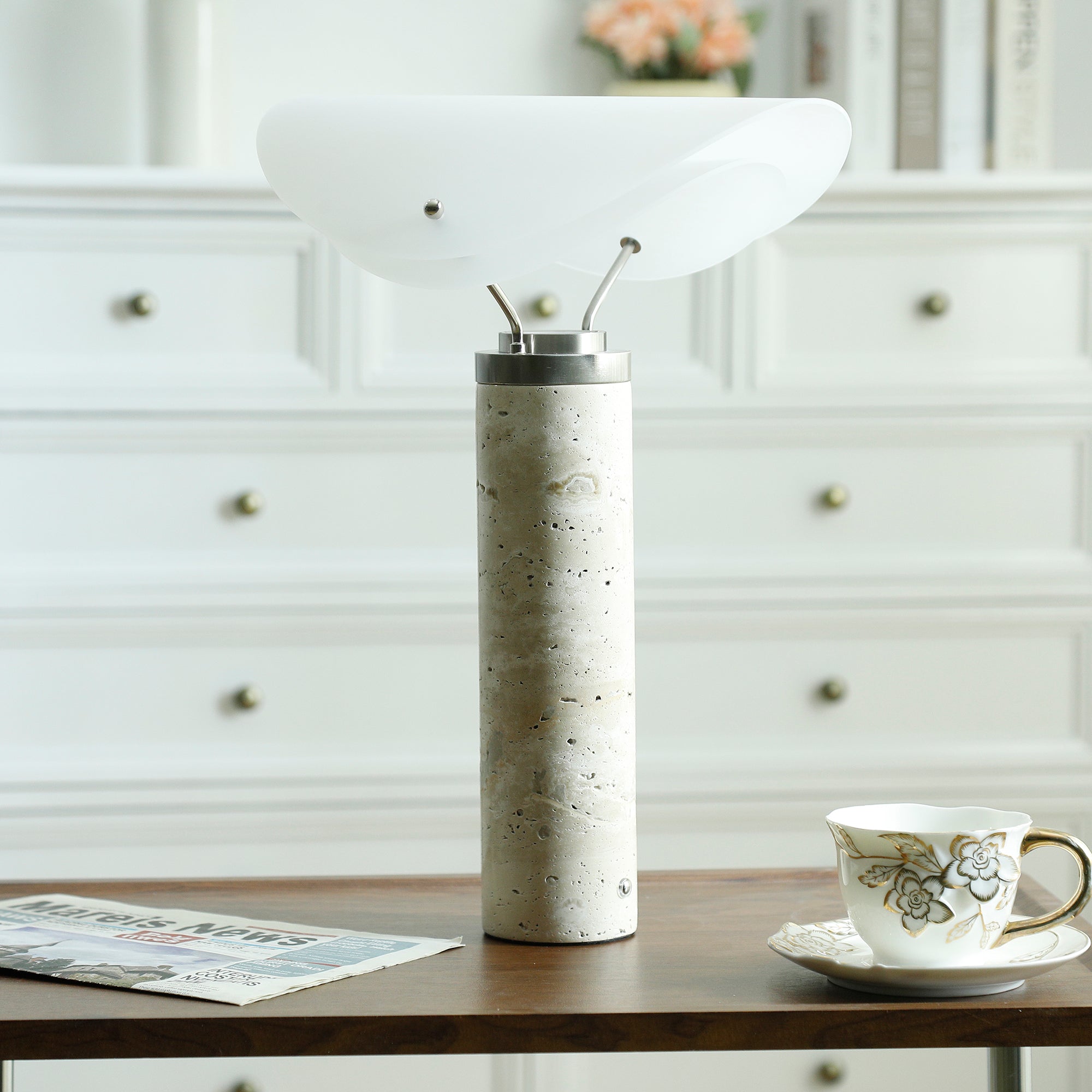 Sompex Marble Urban Minimalist Table Lamp-Letslighting