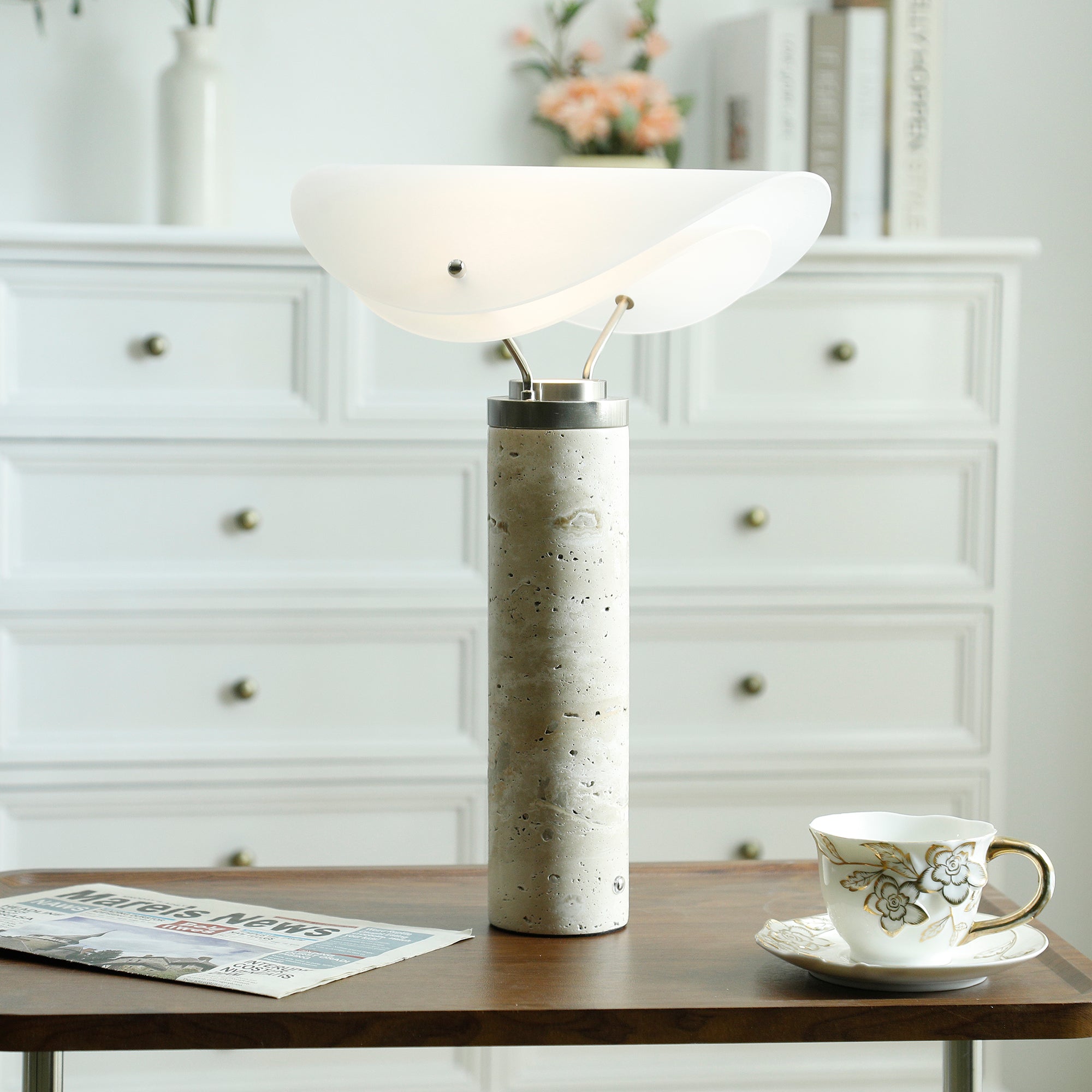 Sompex Marble Urban Minimalist Table Lamp-Letslighting