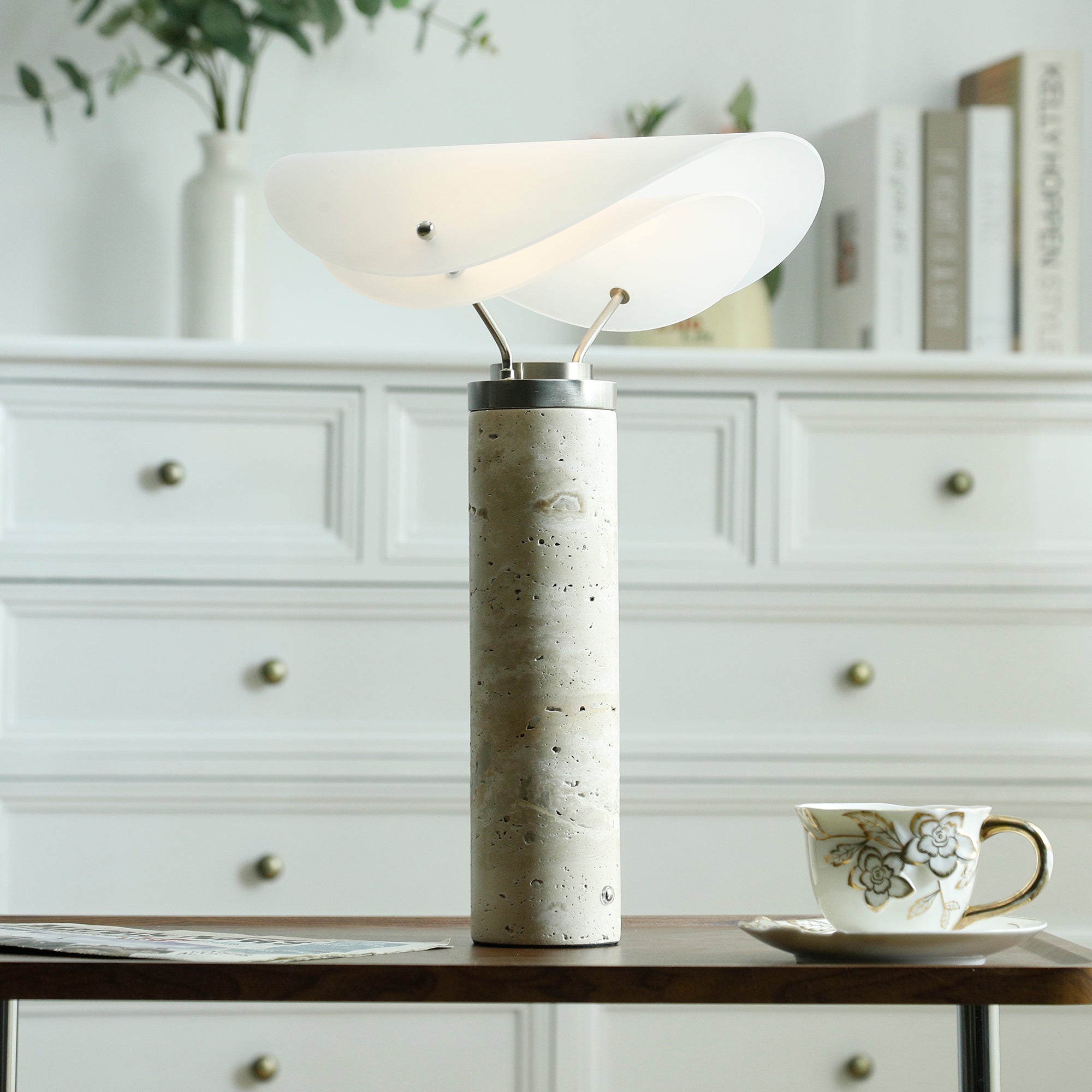 Sompex Marble Urban Minimalist Table Lamp-Letslighting