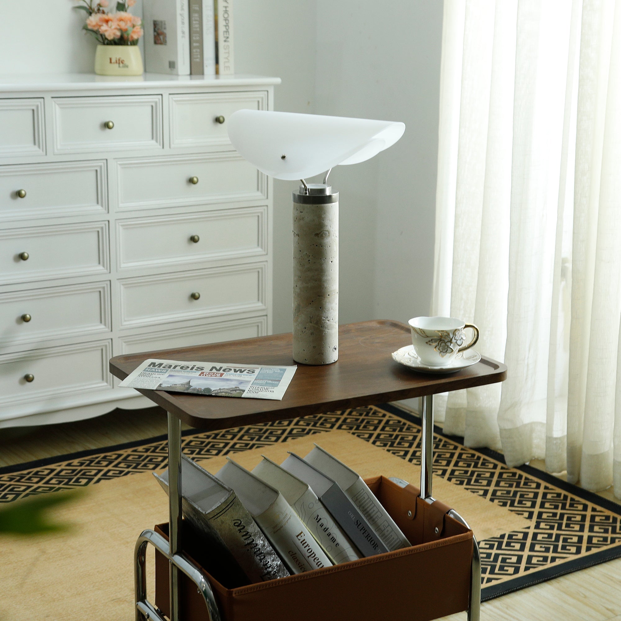 Sompex Marble Urban Minimalist Table Lamp-Letslighting