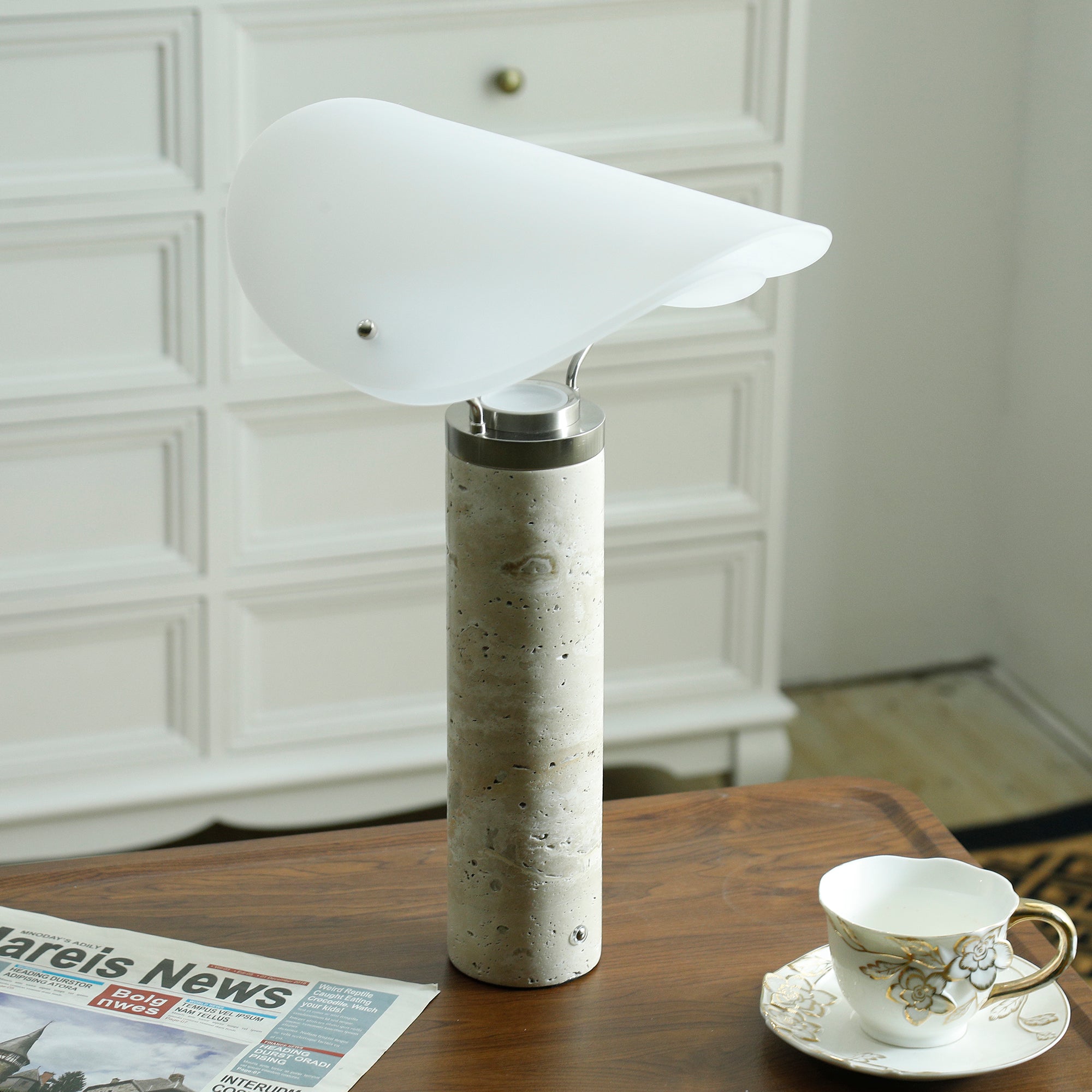 Sompex Marble Urban Minimalist Table Lamp-Letslighting