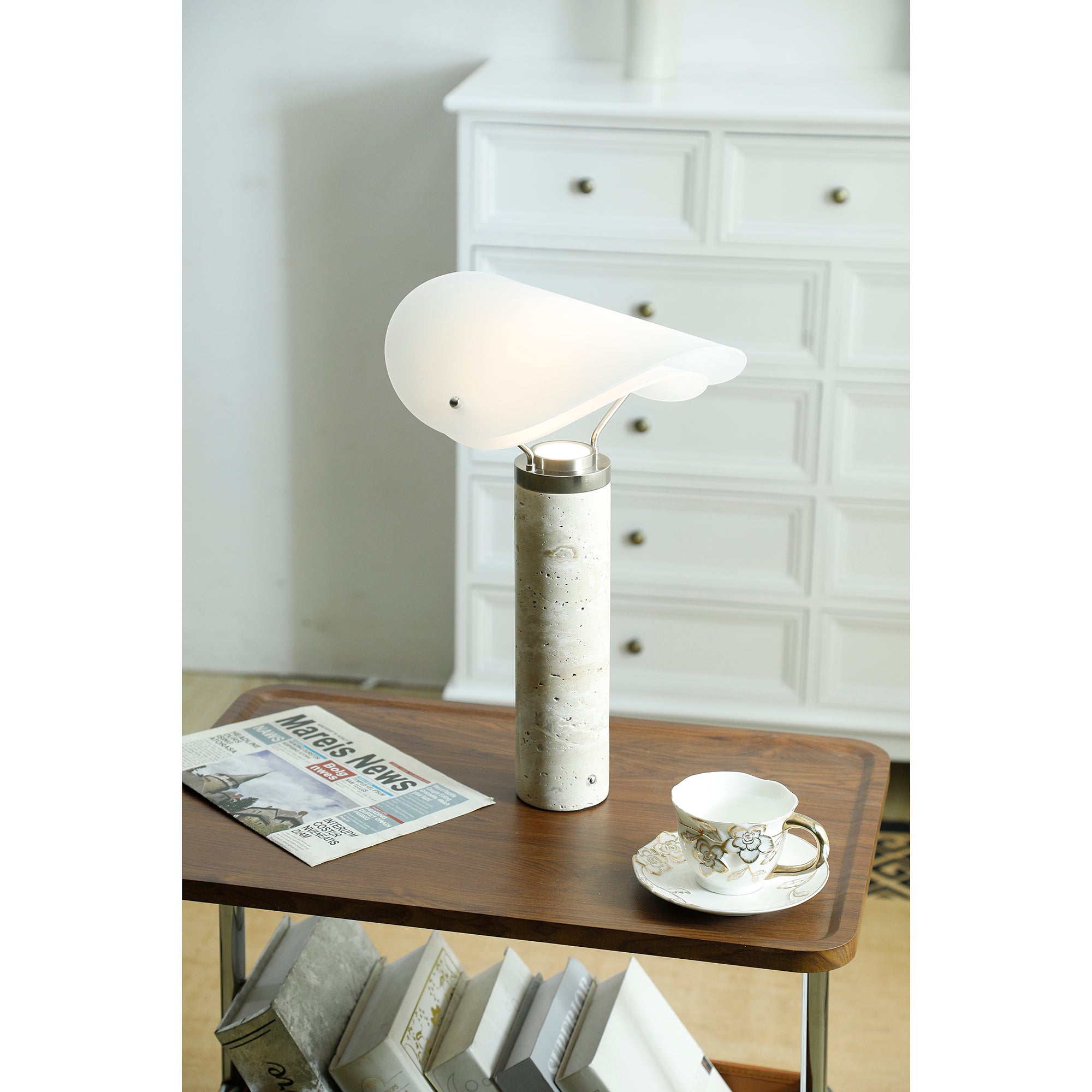 Sompex Marble Urban Minimalist Table Lamp-Letslighting