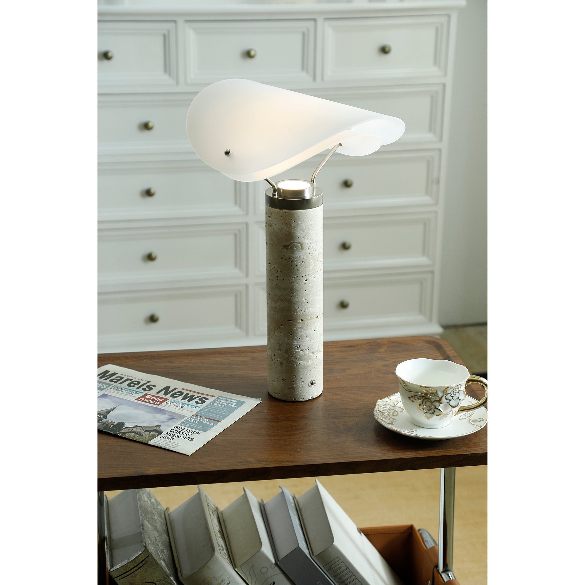 Sompex Marble Urban Minimalist Table Lamp-Letslighting