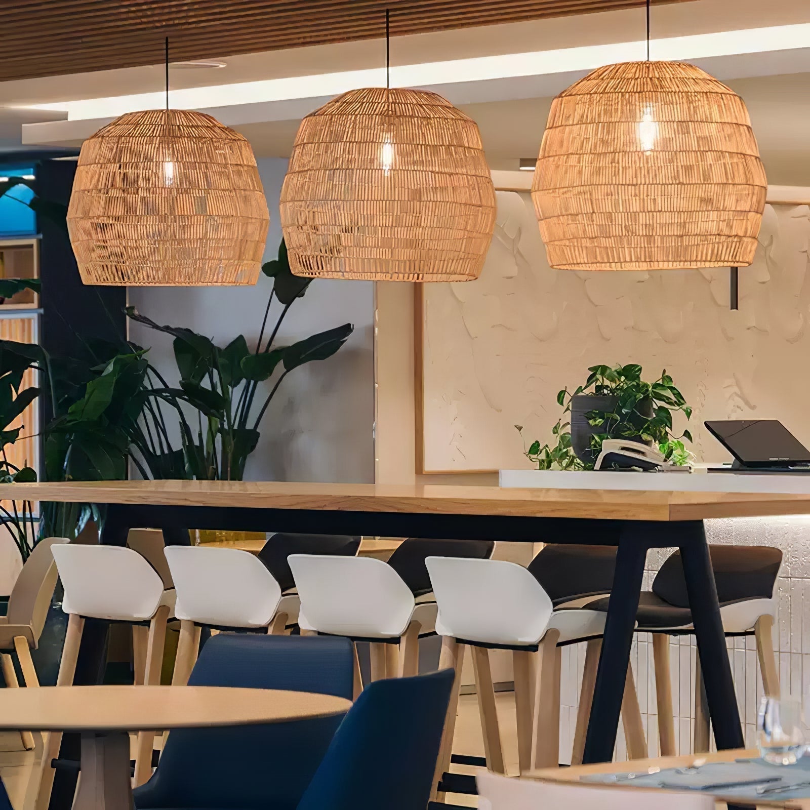 Cucarel Rattan Pendelleuchte-Letslighting