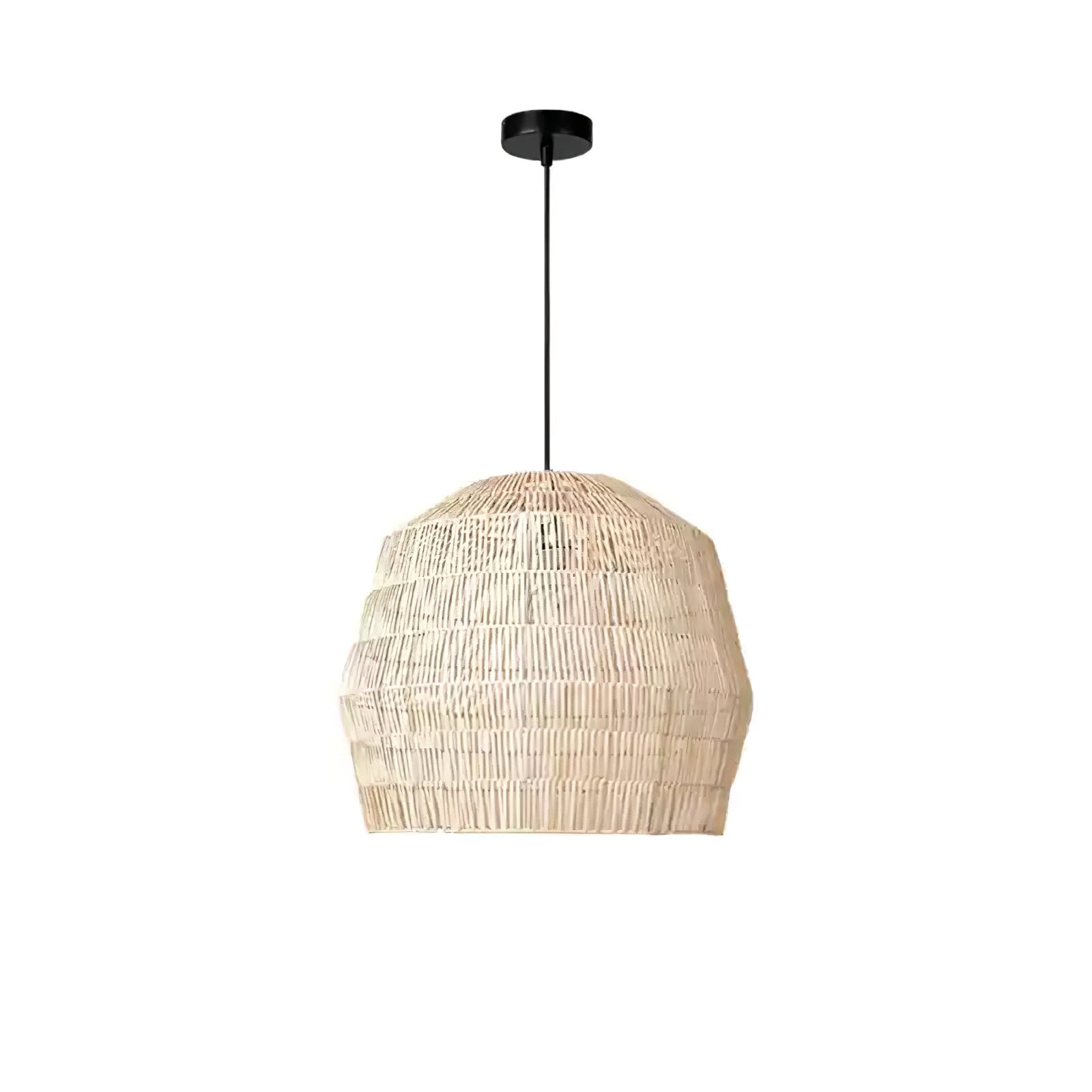 Cucarel Rattan Pendelleuchte-Letslighting