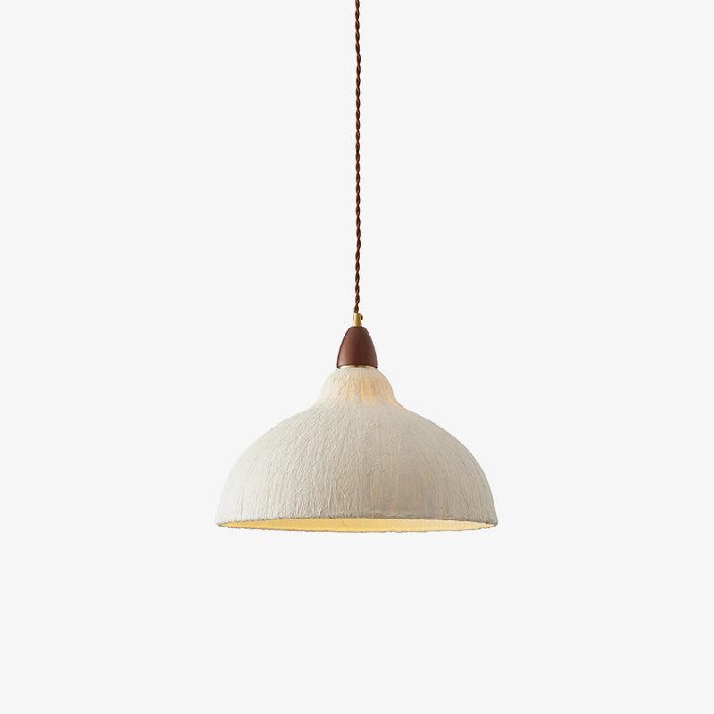 Vellara Papier Holz Pendelleuchte-Letslighting