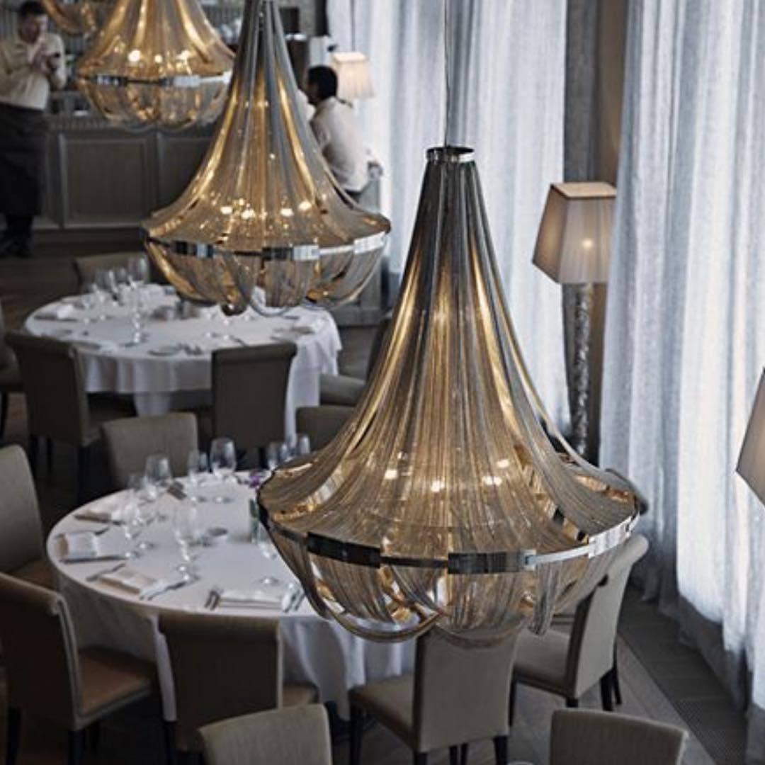 Solara Kronleuchter Quaste Aluminium Kette-Letslighting