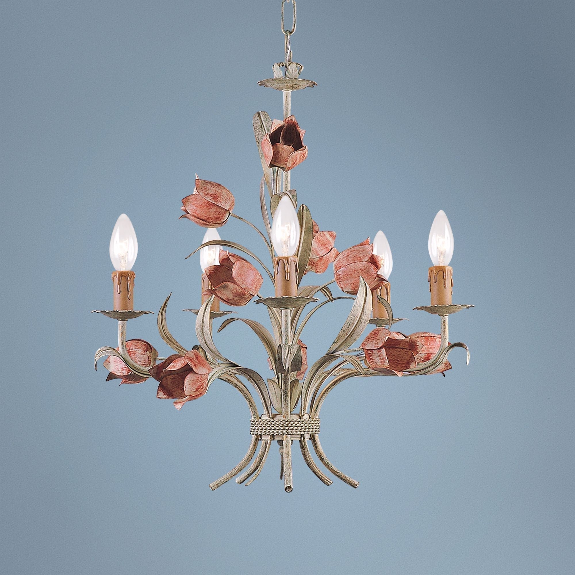 Cacaryra Klassische Kunst Salbei Rose Kronleuchter-Letslighting