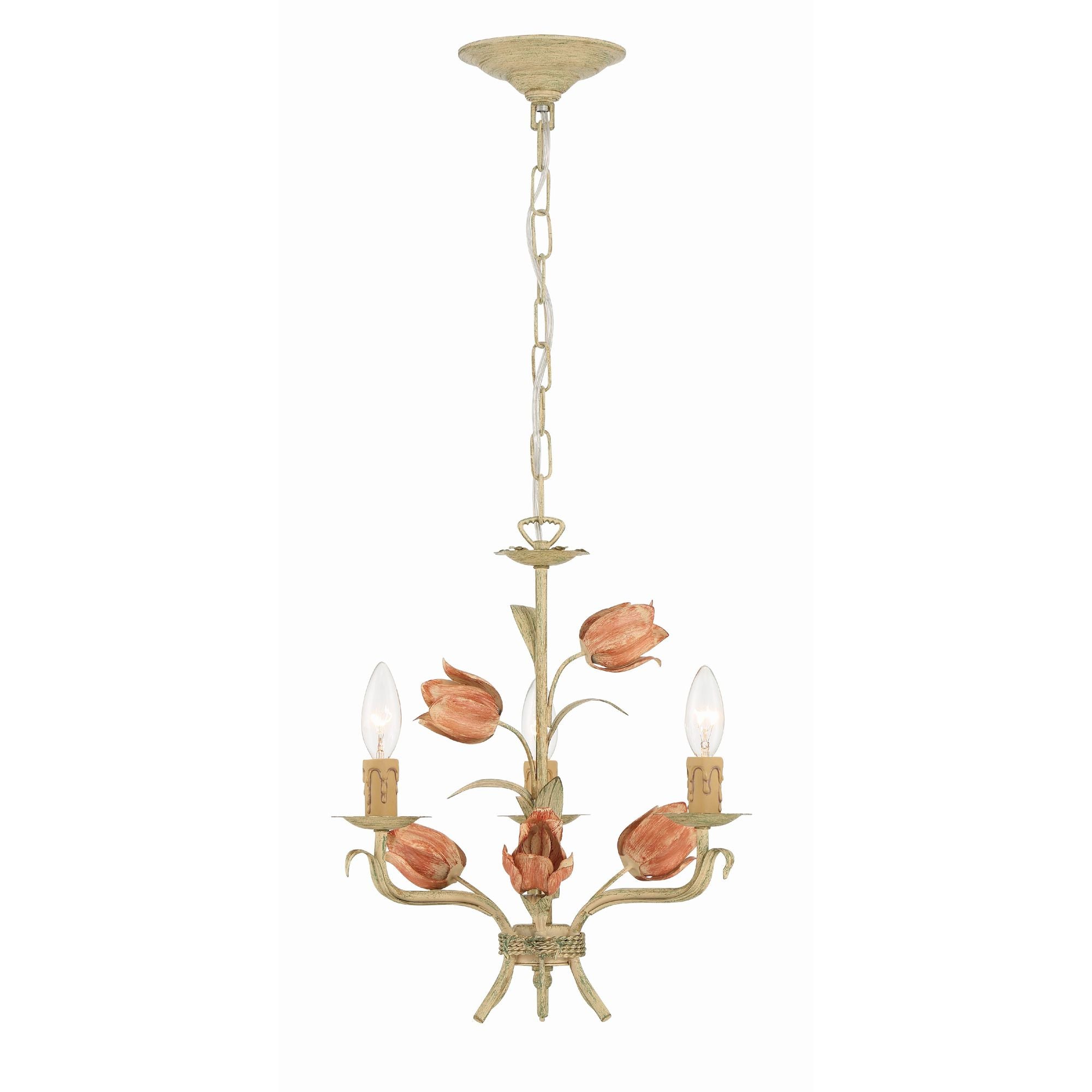 Cacaryra Klassische Kunst Salbei Rose Kronleuchter-Letslighting