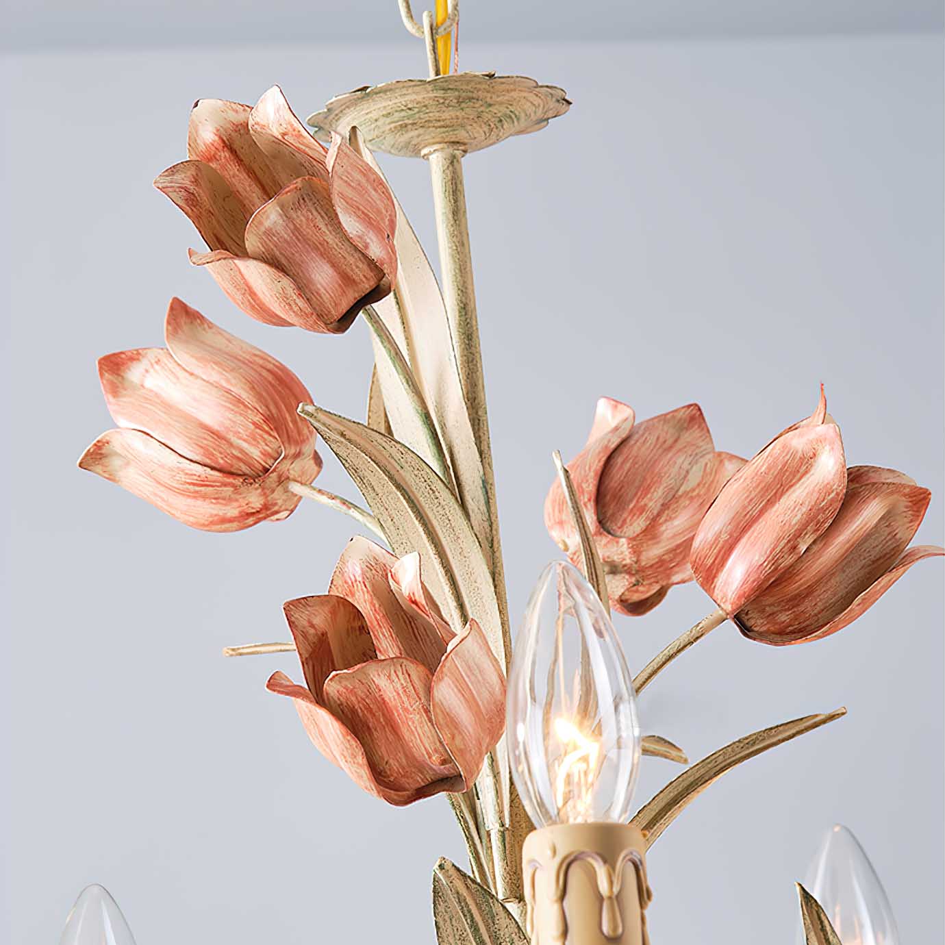 Cacaryra Klassische Kunst Salbei Rose Kronleuchter-Letslighting