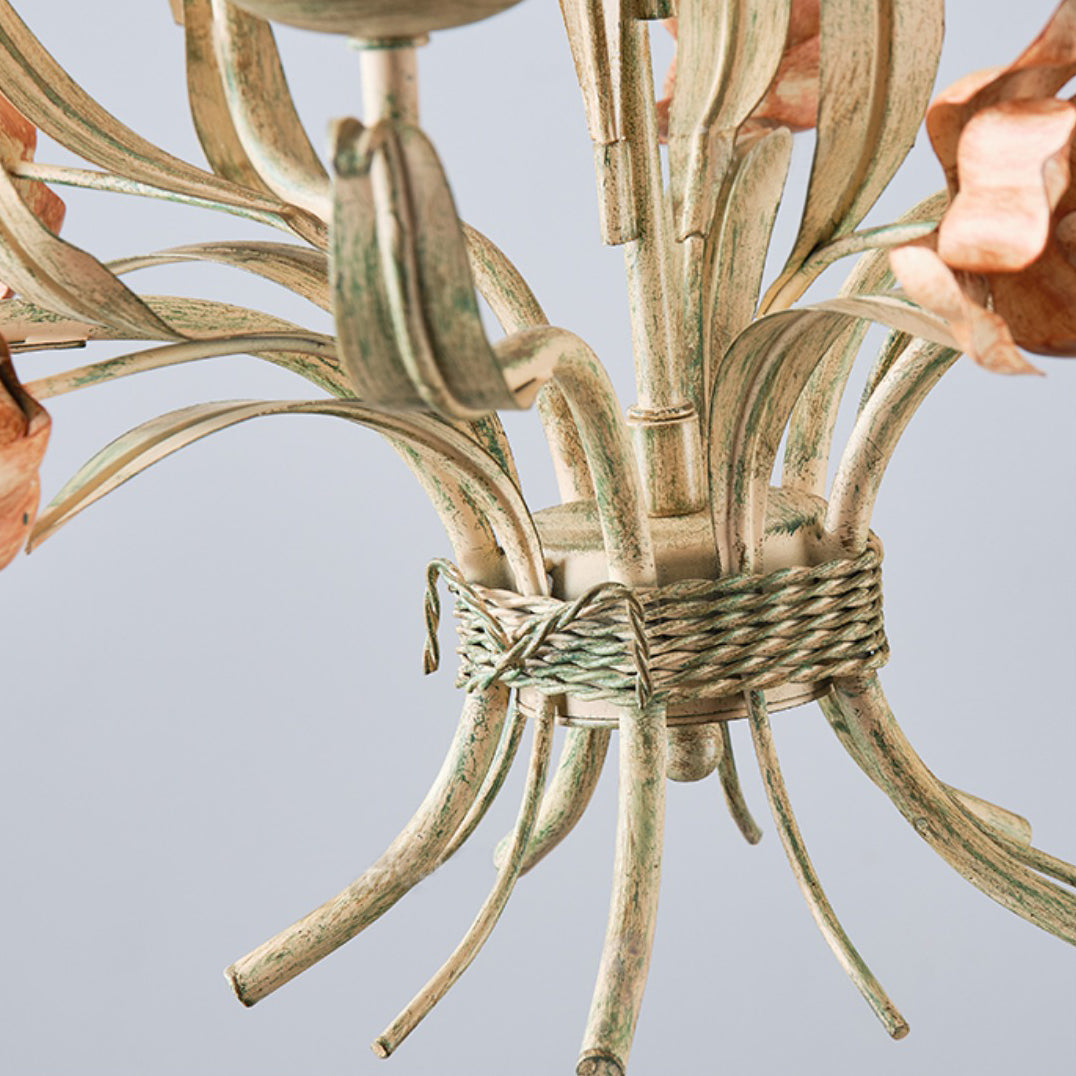 Cacaryra Klassische Kunst Salbei Rose Kronleuchter-Letslighting
