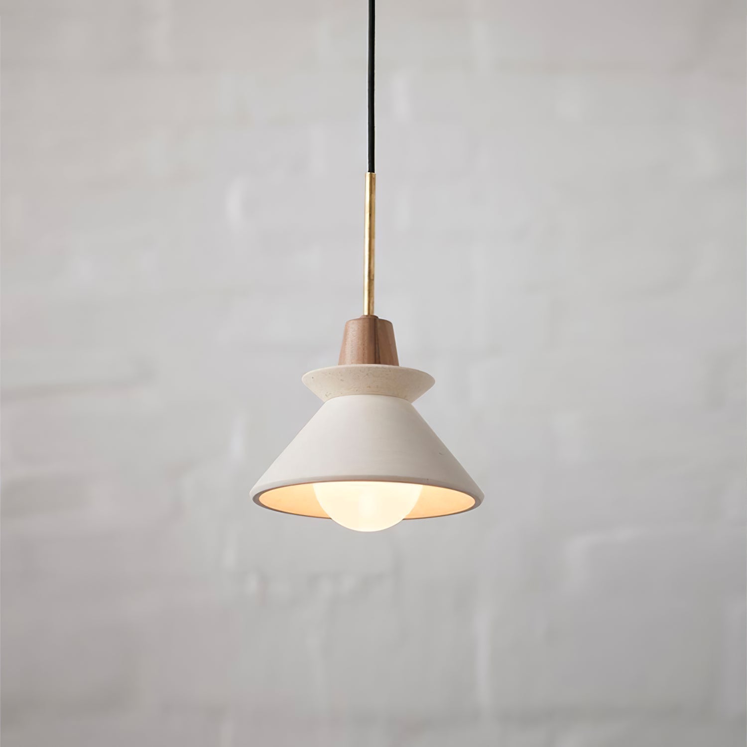 Solara Pendelleuchte Holz Nordic Minimalistisch-Letslighting