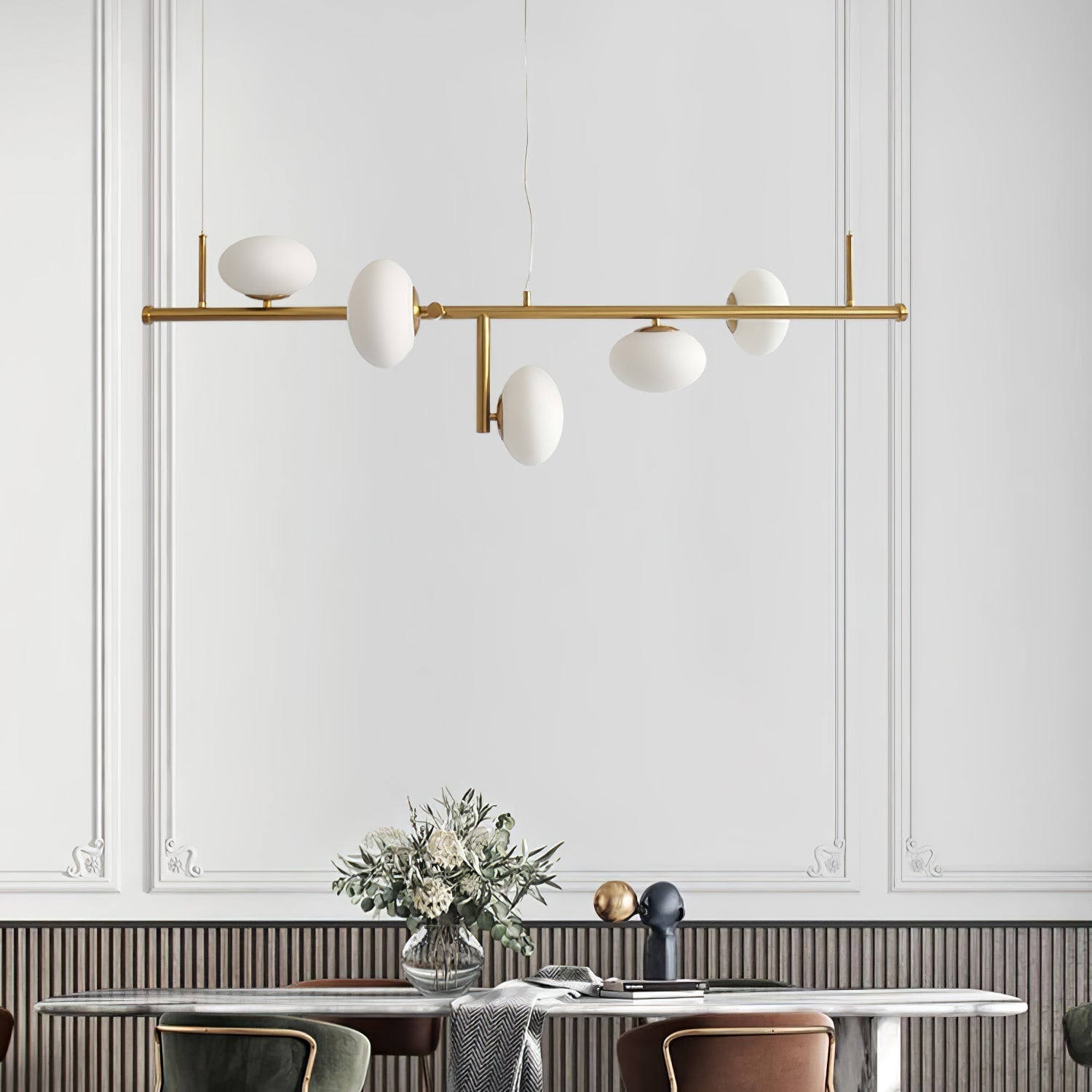 Balance Moderner Glas-Kronleuchter-Letslighting