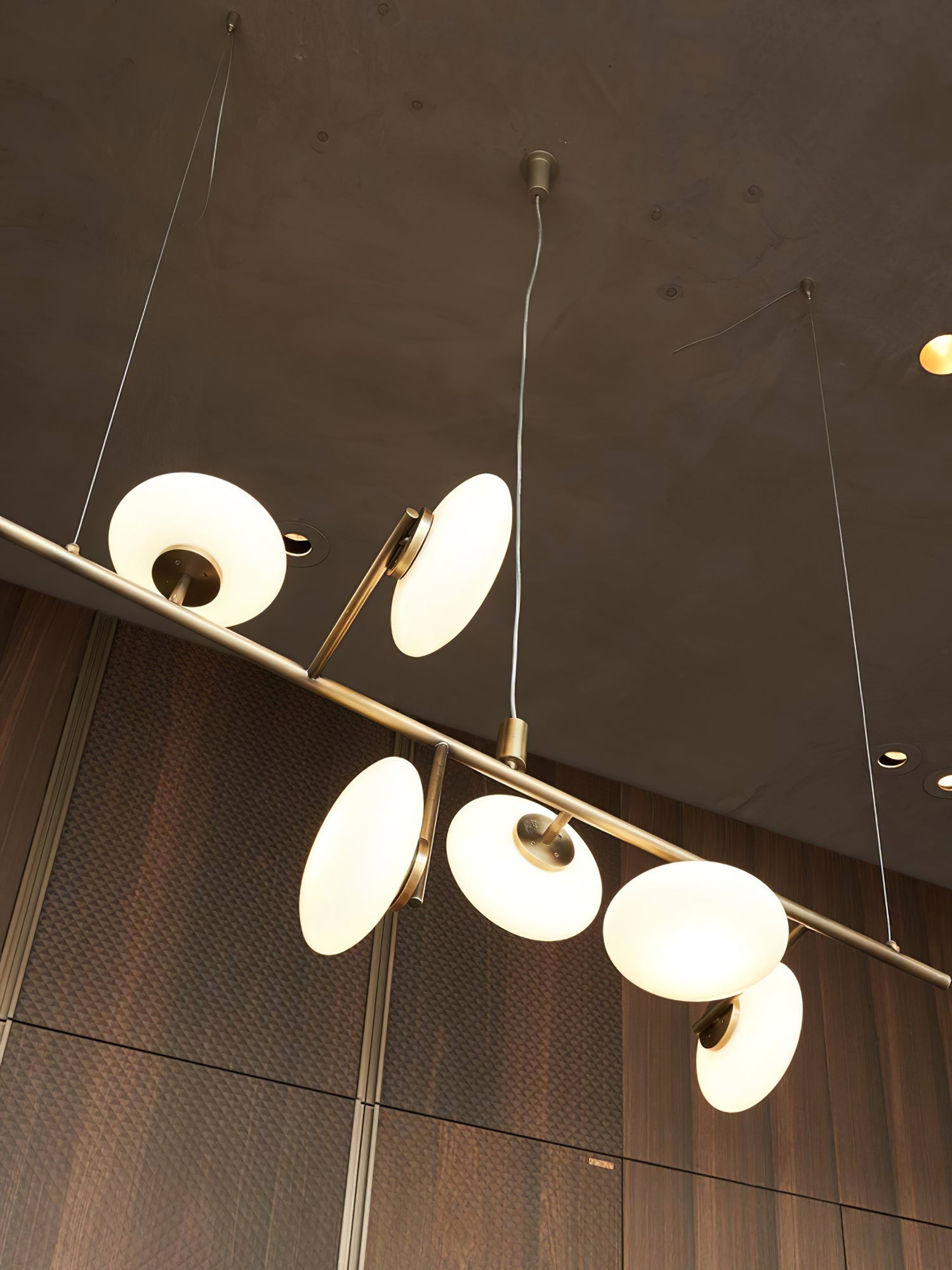 Balance Moderner Glas-Kronleuchter-Letslighting