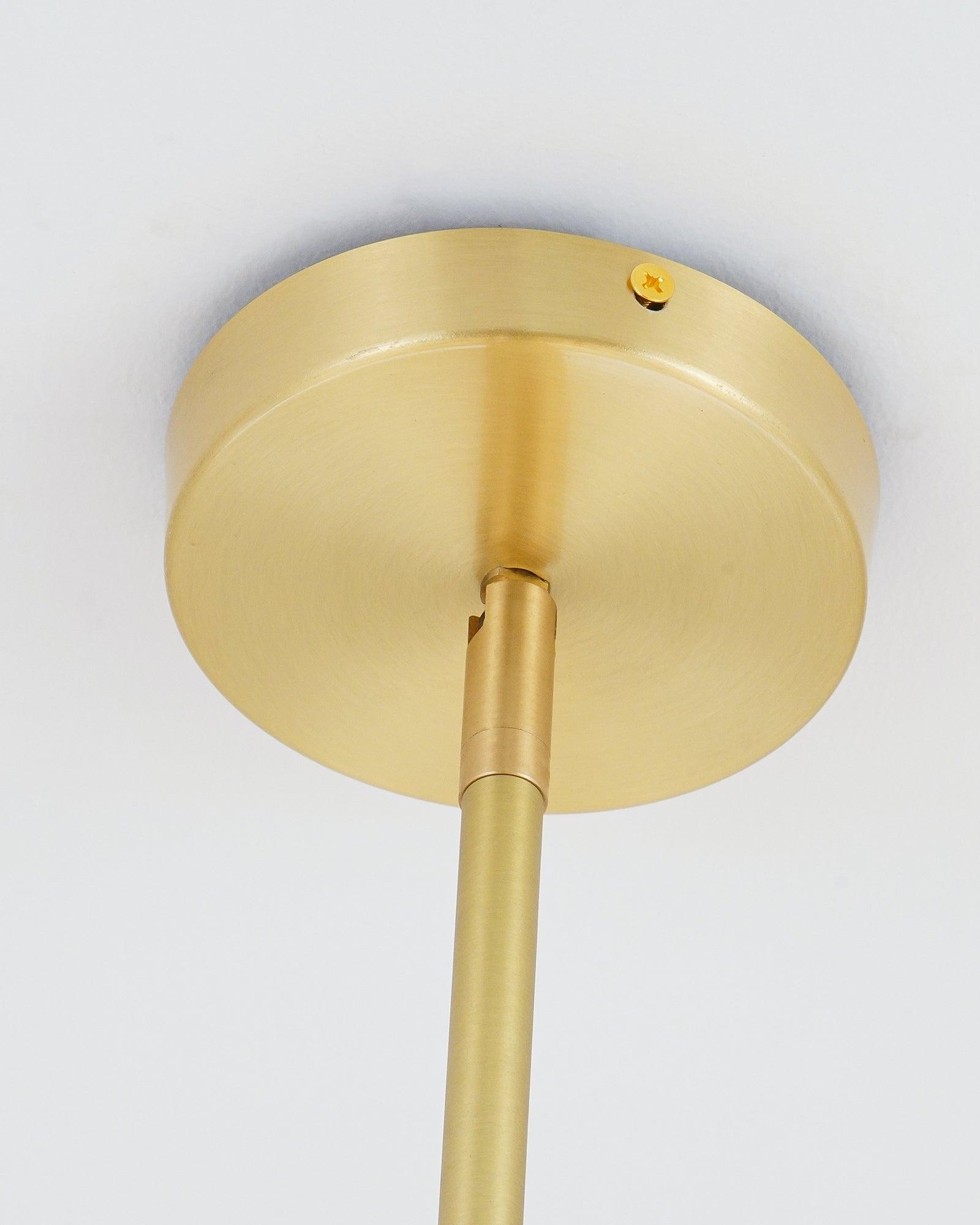 Lustra Kronleuchter Kugel & Stiel Modern Gold LED-Letslighting