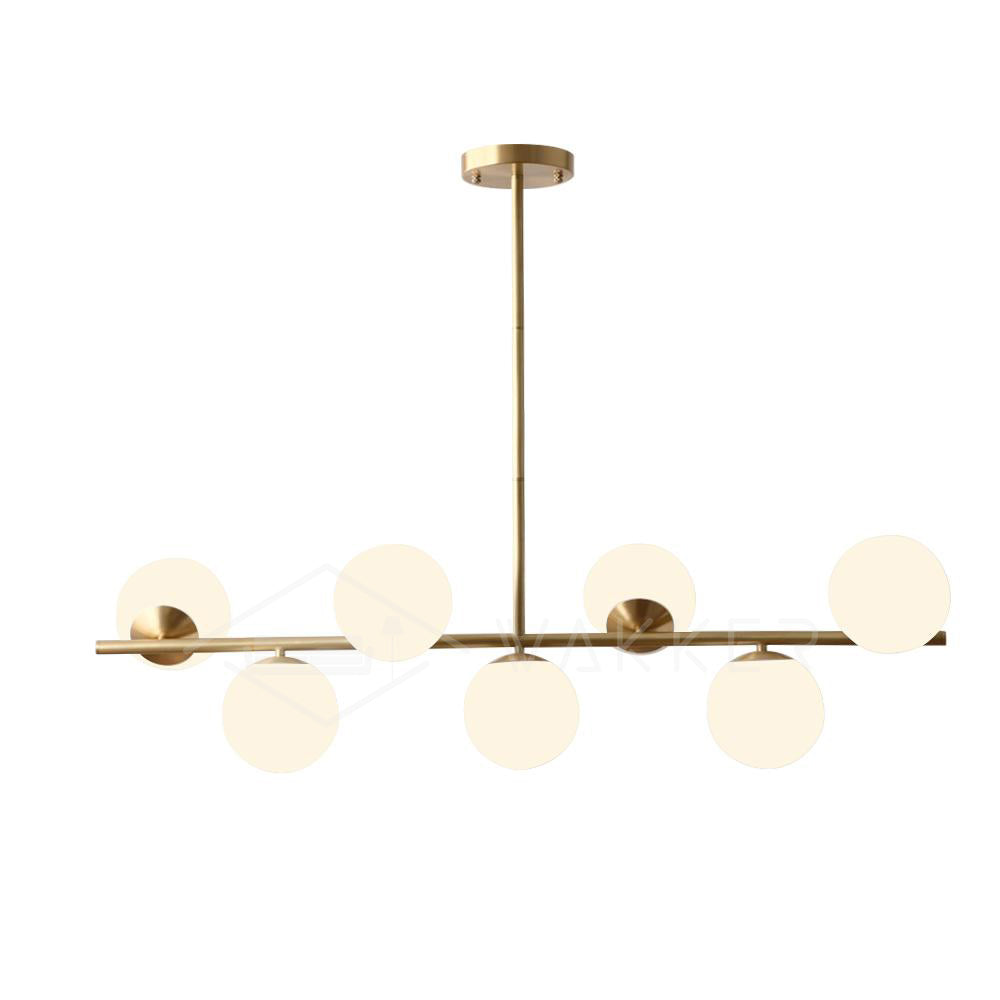 Lustra Kronleuchter Kugel & Stiel Modern Gold LED-Letslighting