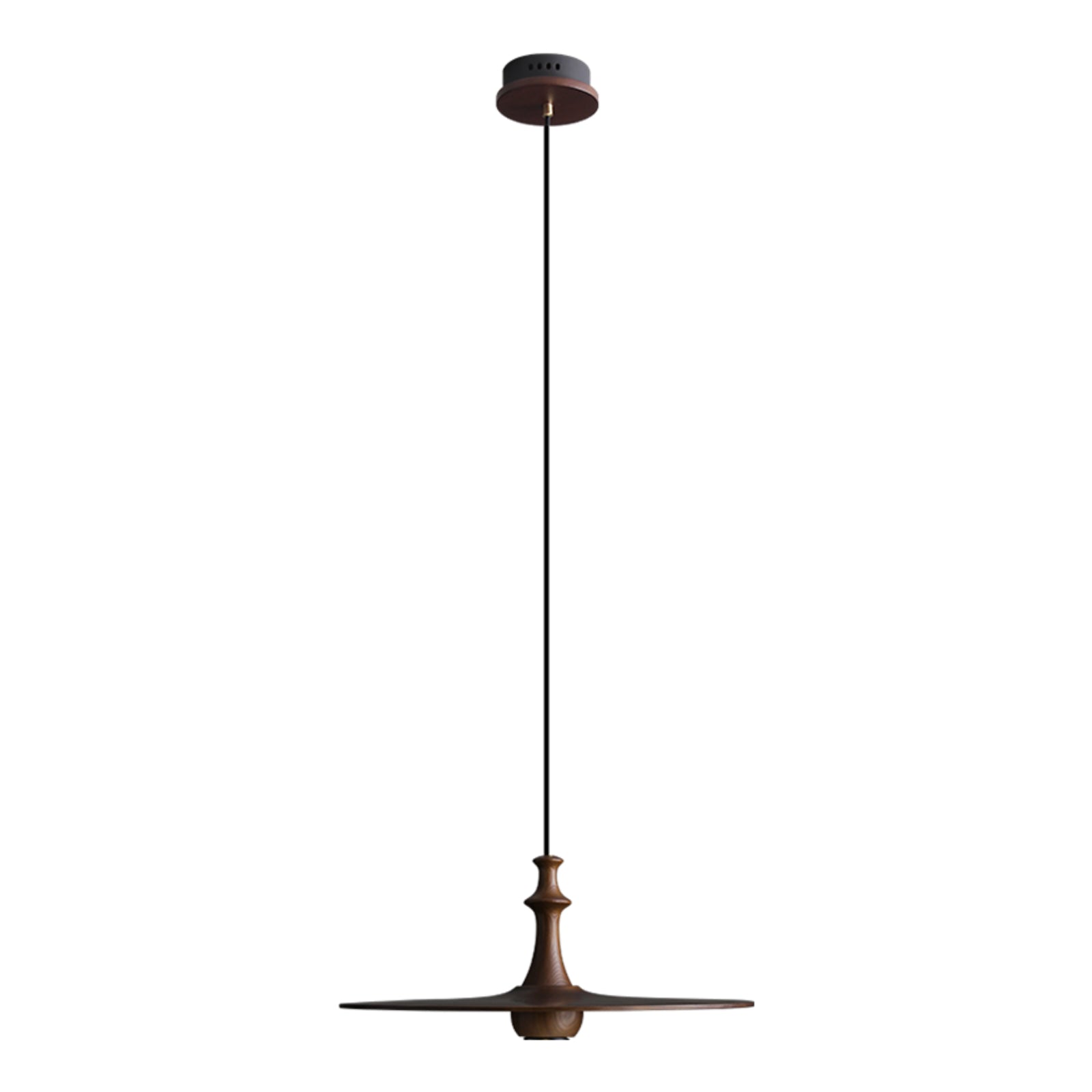 Syrinyra Skulptural Holz Scheibe Pendelleuchte Leuchte-Letslighting