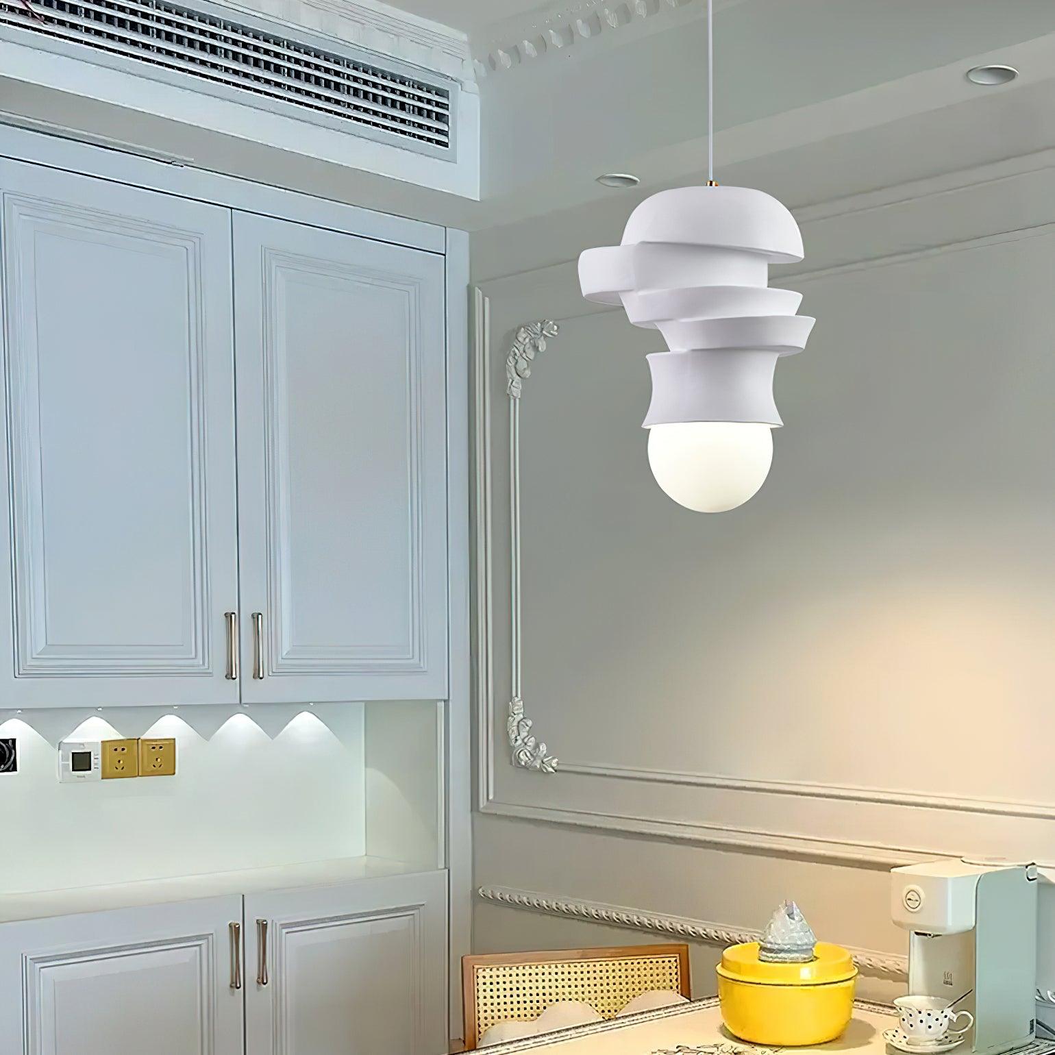 Zelireth Individuelle Kreativität Harz Glas Pendelleuchte-Letslighting