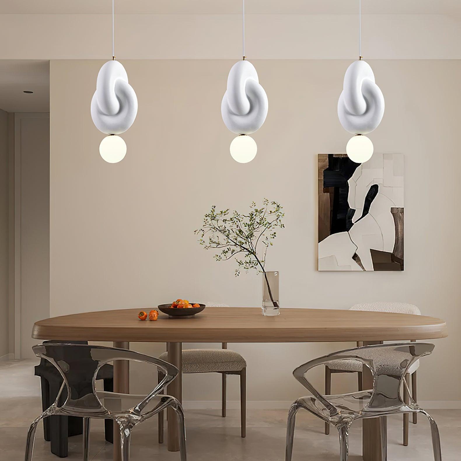 Zelireth Individuelle Kreativität Harz Glas Pendelleuchte-Letslighting