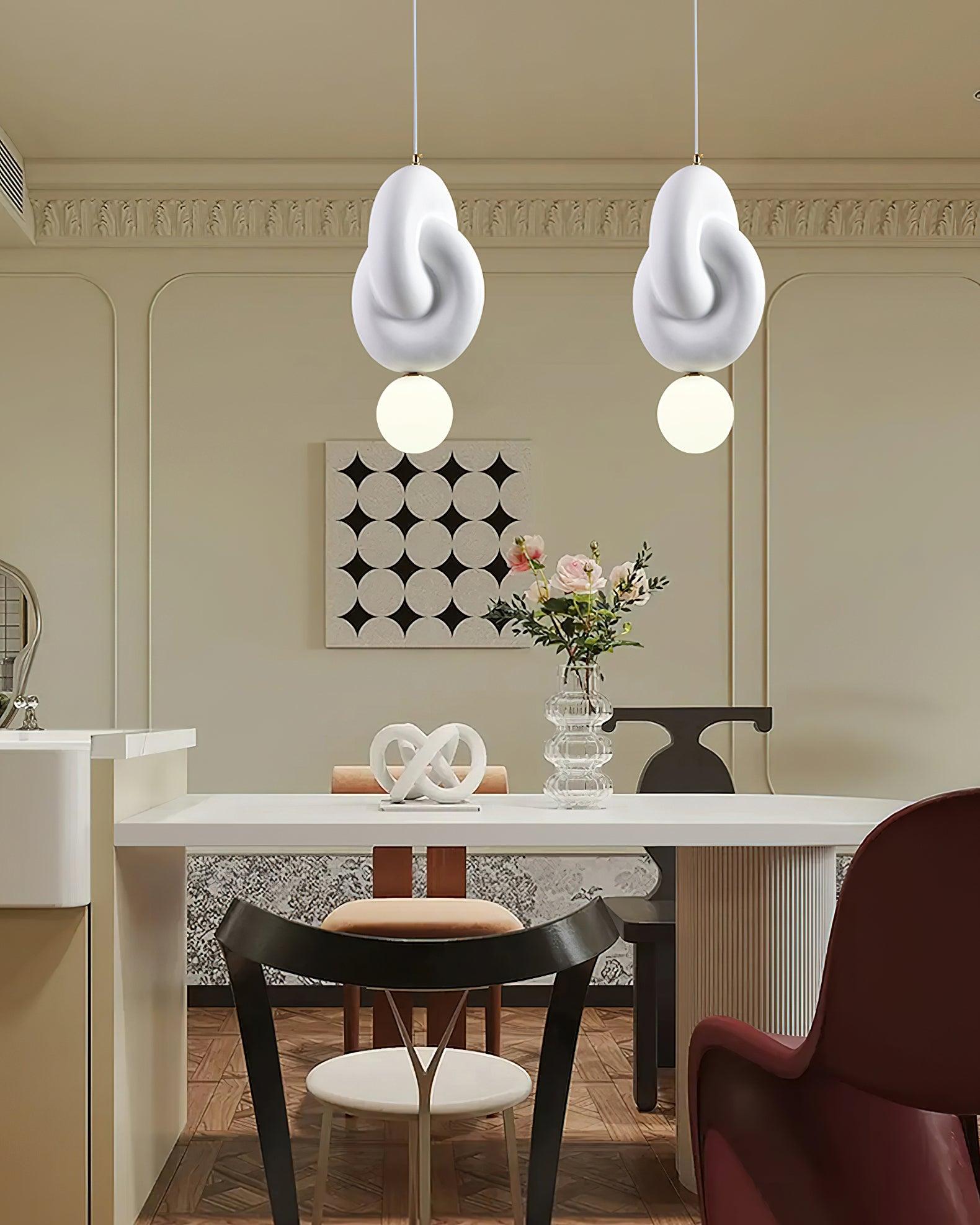 Zelireth Individuelle Kreativität Harz Glas Pendelleuchte-Letslighting