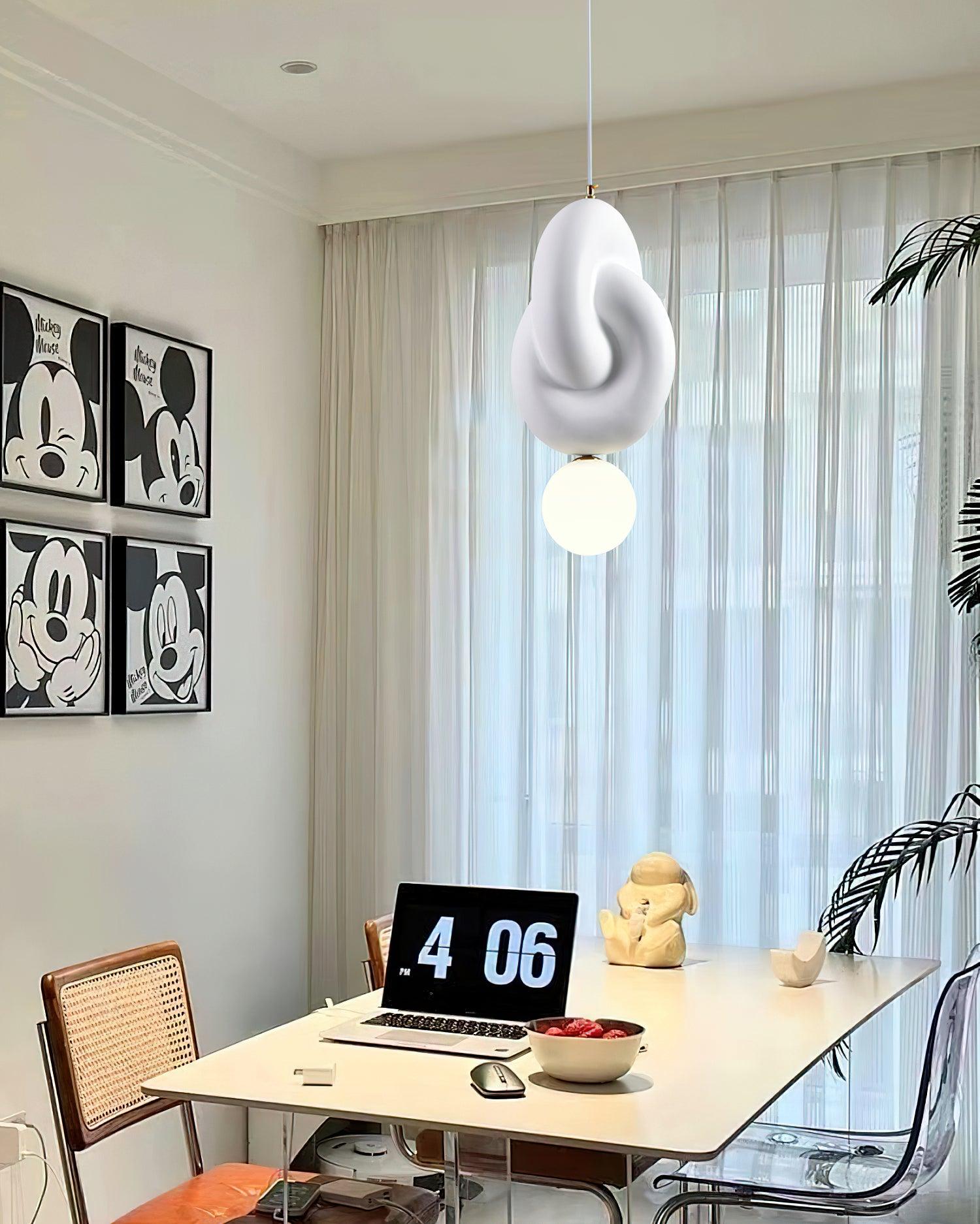 Zelireth Individuelle Kreativität Harz Glas Pendelleuchte-Letslighting